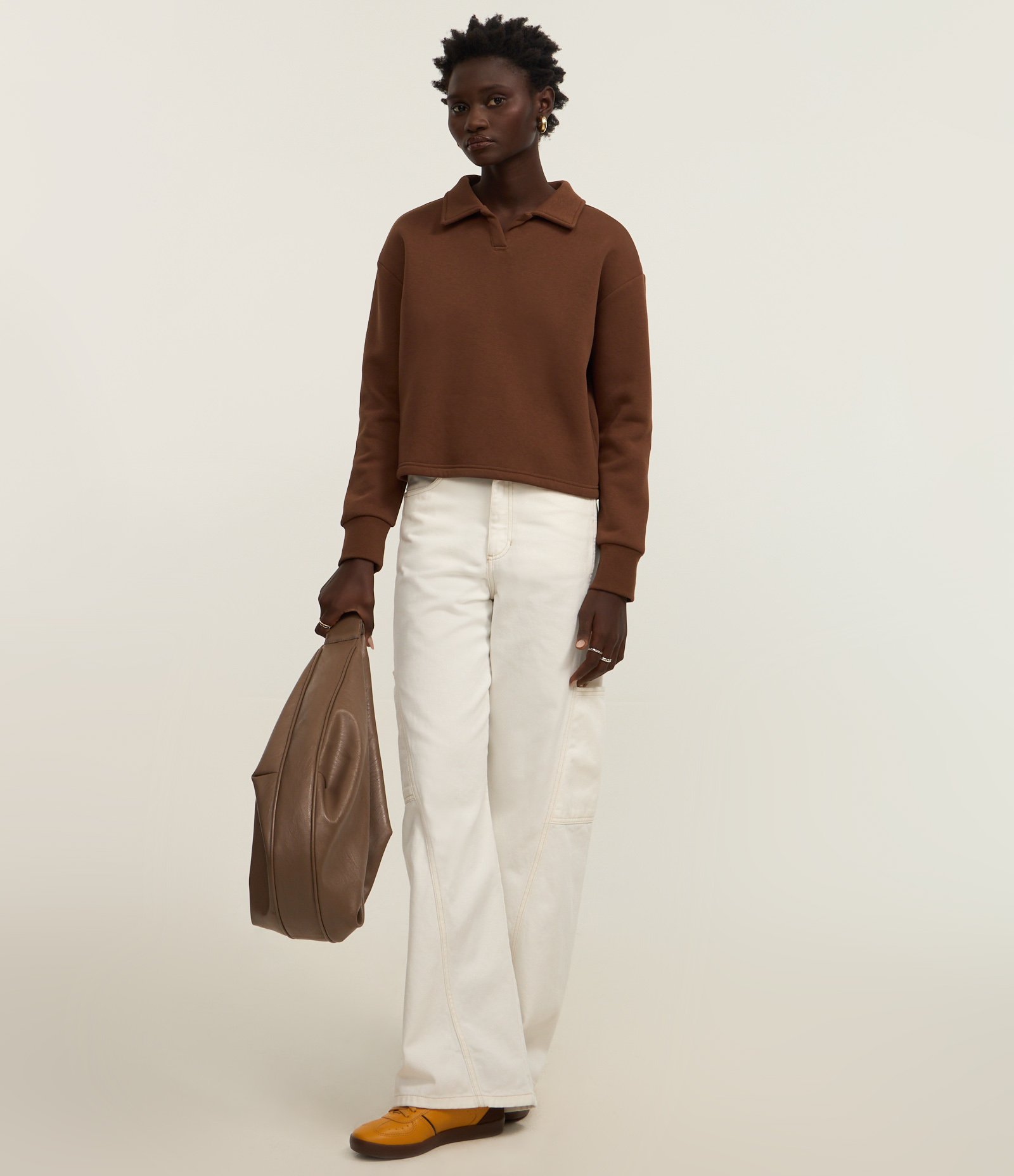 Moletom Slim Quentinho com Forro e Gola Polo 2