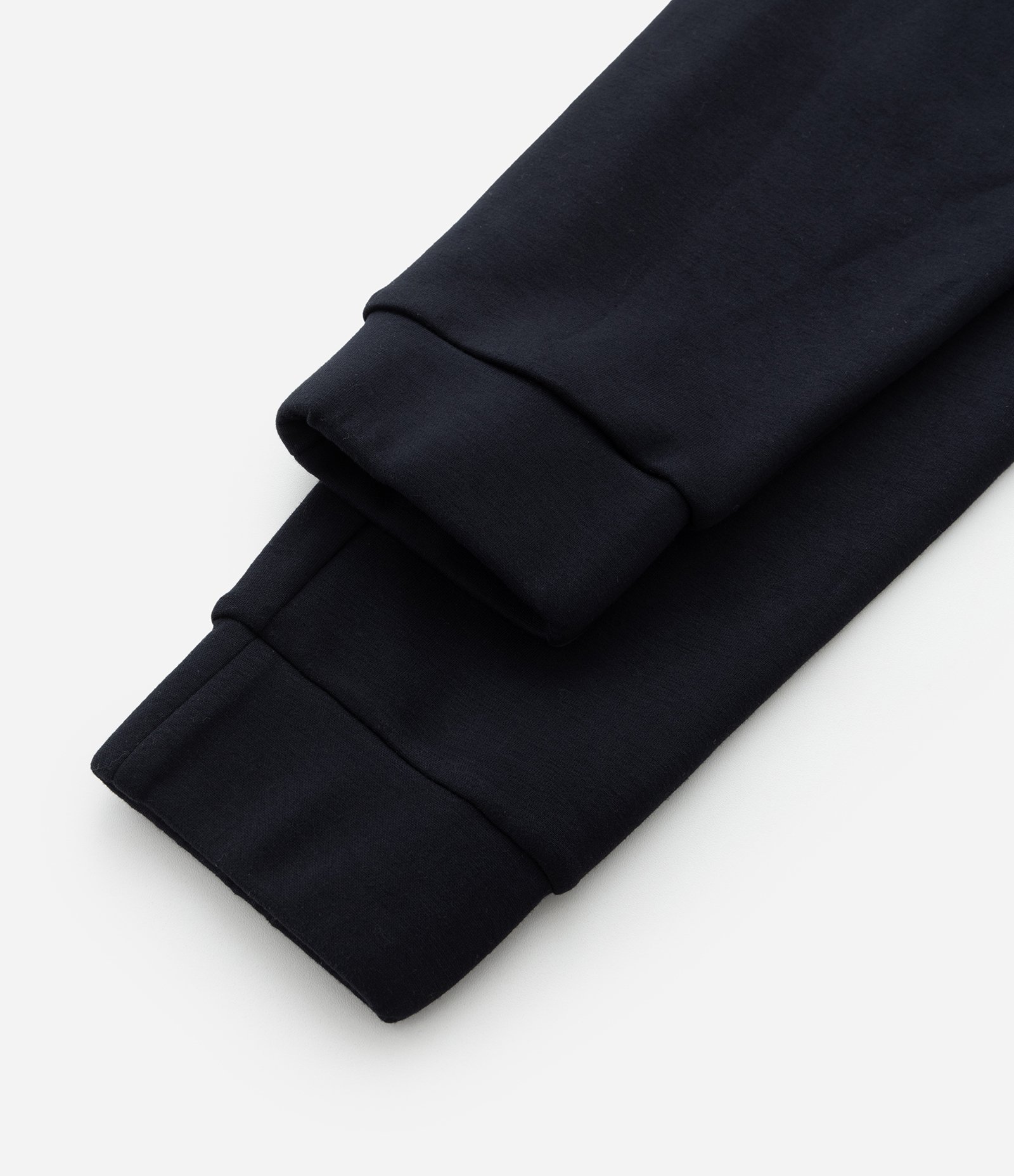 Calça Infantil em Moletom com Recortes e Zíper - Tam 5 a 14 Anos Preto 4