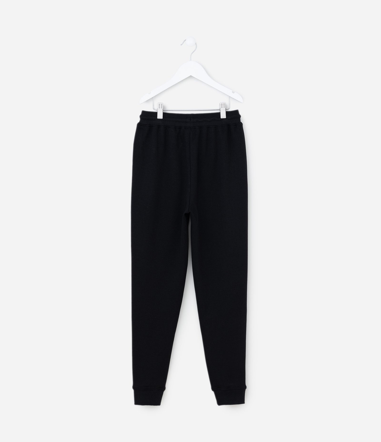 Calça Infantil em Tech Fleece com Bolso e Zíper - Tam 5 a 14 Anos Preto 2