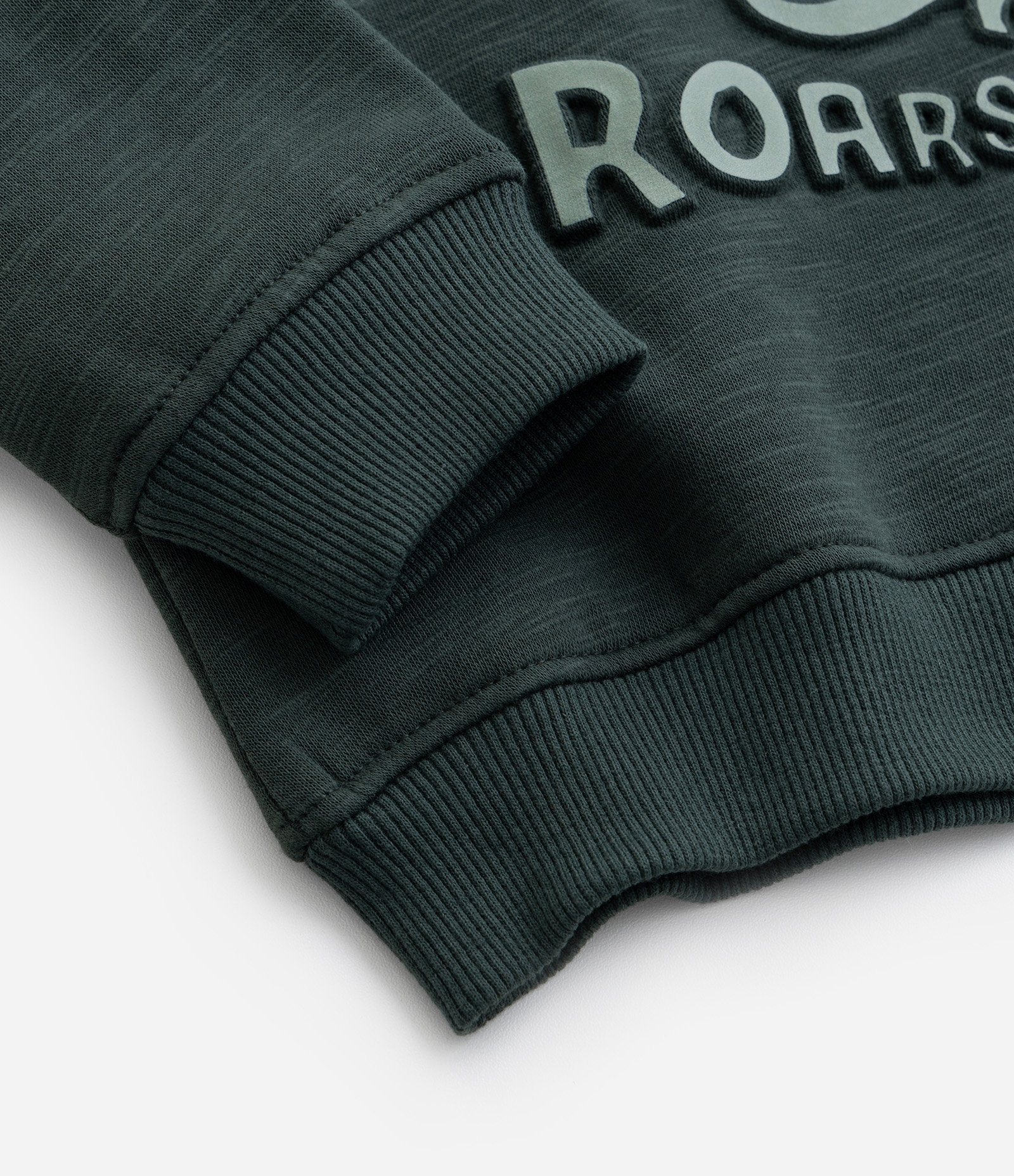 Casaco Infantil Quentinho com Estampa Dinos e Crista 3D - Tam 1 a 5 Anos Verde Escuro 5