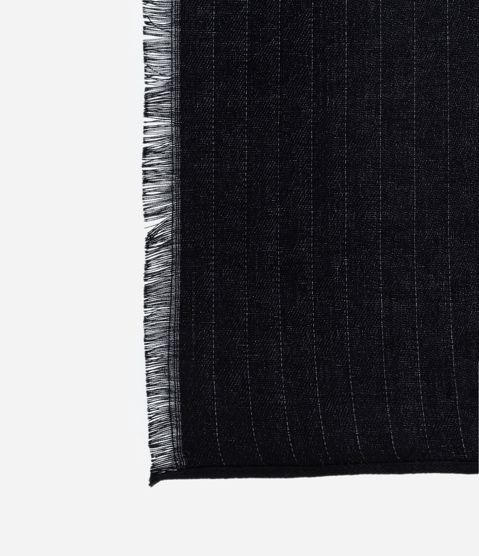 Lenço em Cetim com Textura Preto 2