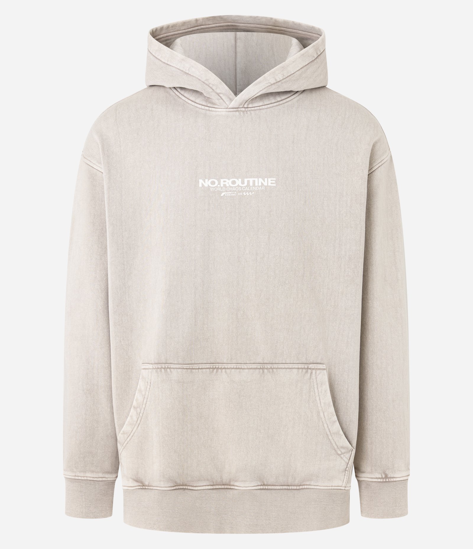 Casaco Relaxed em Moletom com Felpa com Estampa Localizada Cinza 7