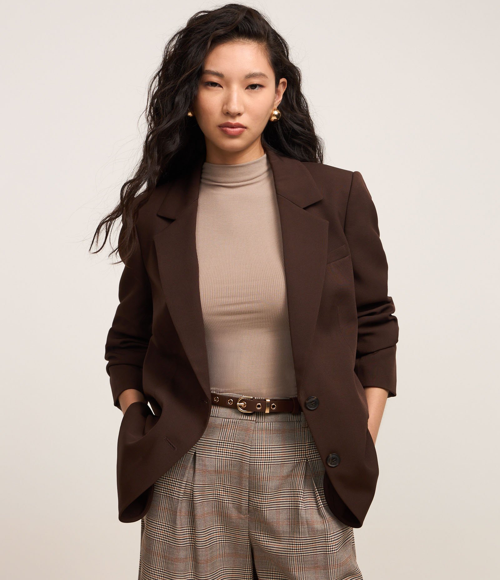 Blusa Sem Manga em Viscose com Gola Alta e Textura Canelada 4