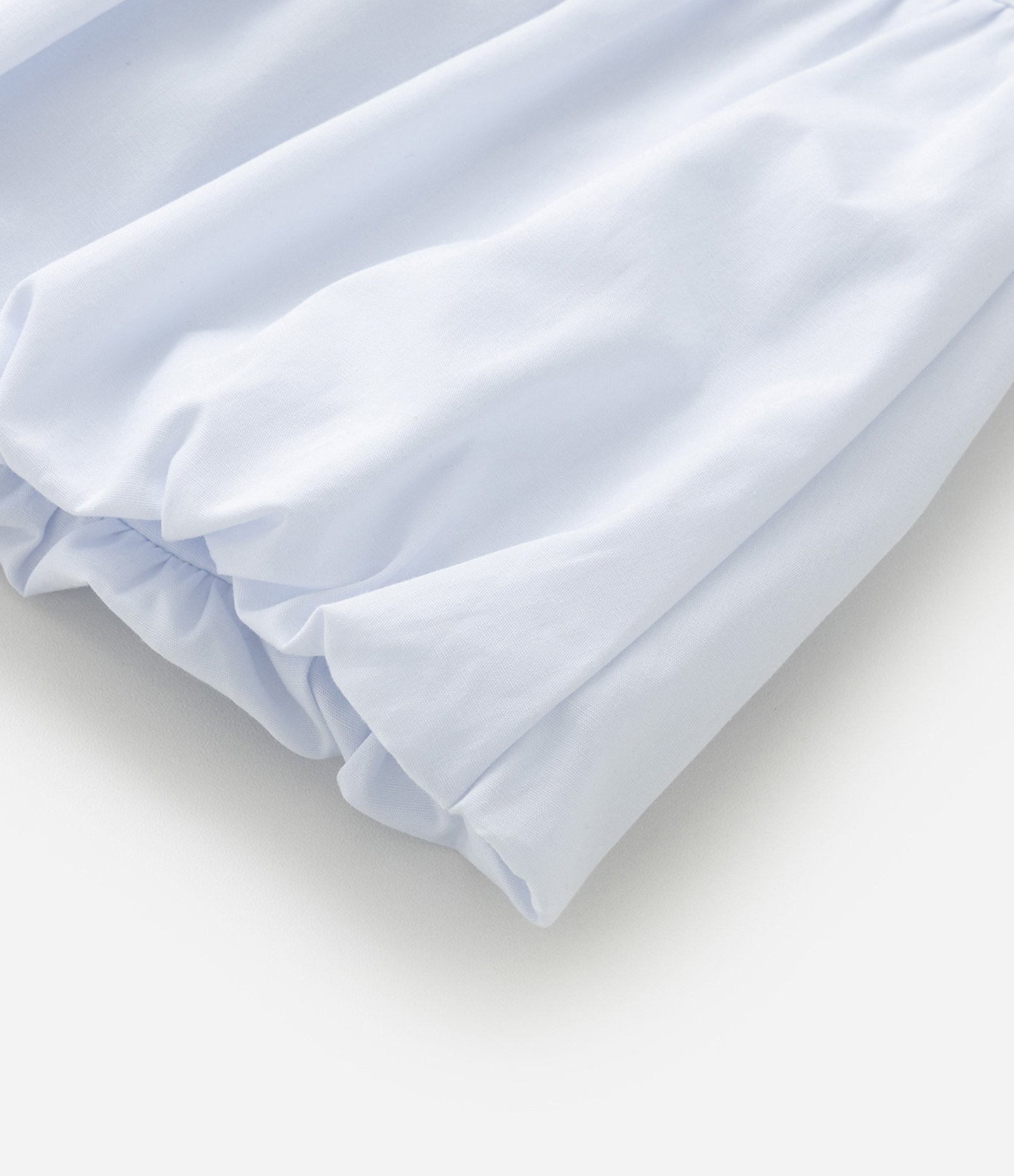 Saia Balonê Infantil em Tricoline - Tam 5 a 14 Anos Branco Neve 4