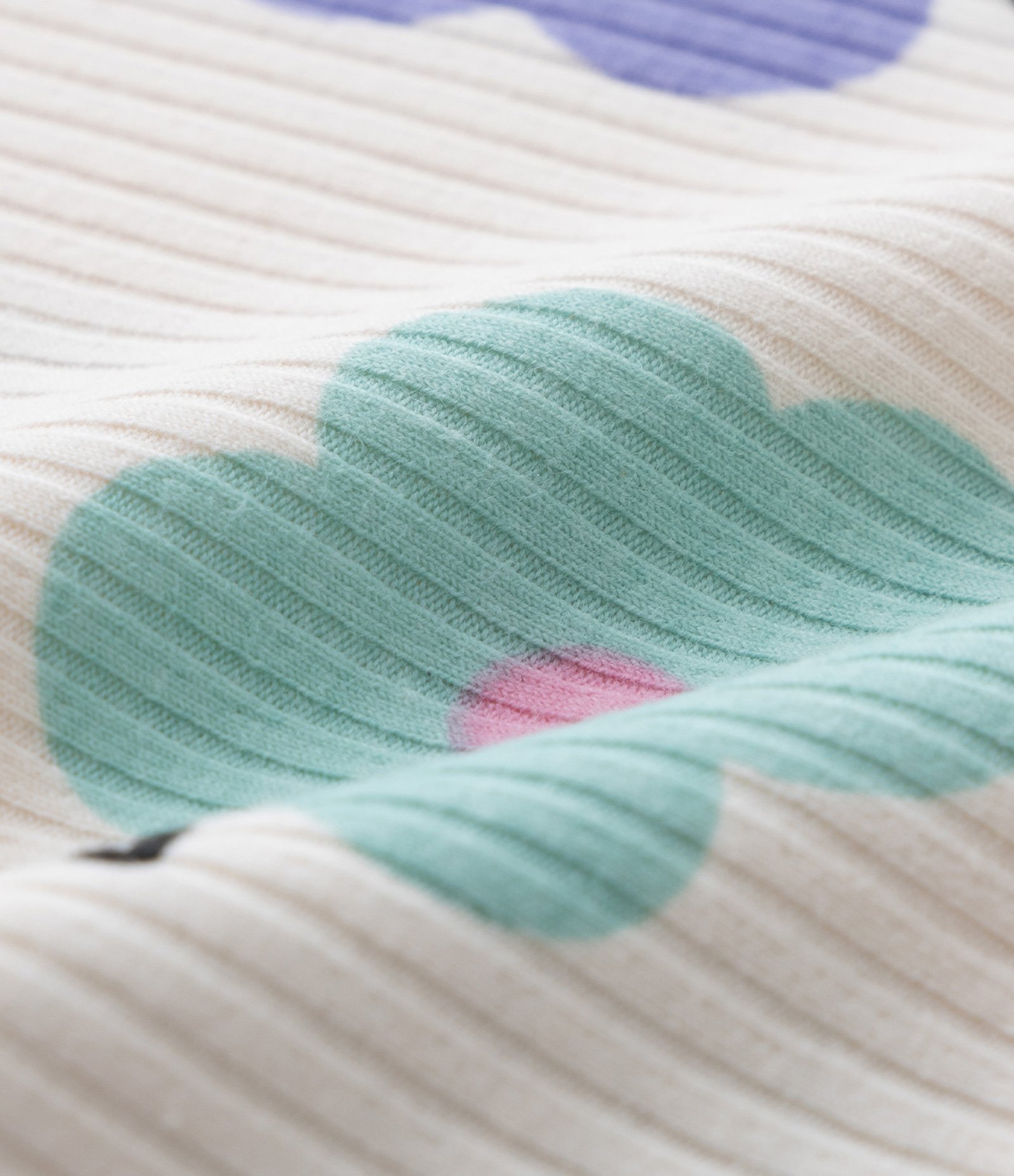 Blusa Infantil Canelada com Estampa Floral - Tam 1 a 5 Anos Multicores 3