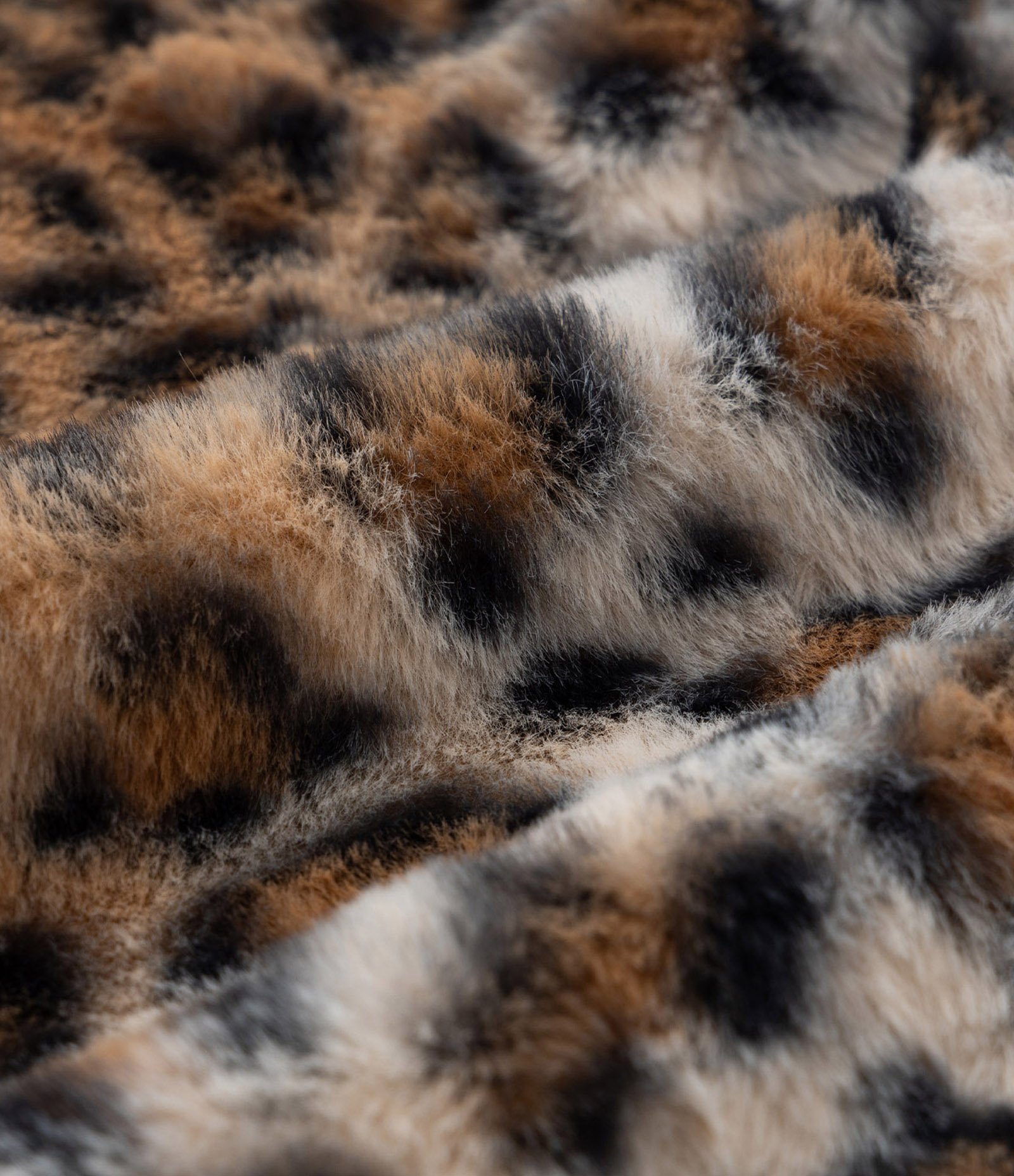 Casaco Pelo Artificial Animal Print Onça Curve & Plus Size Marrom 6