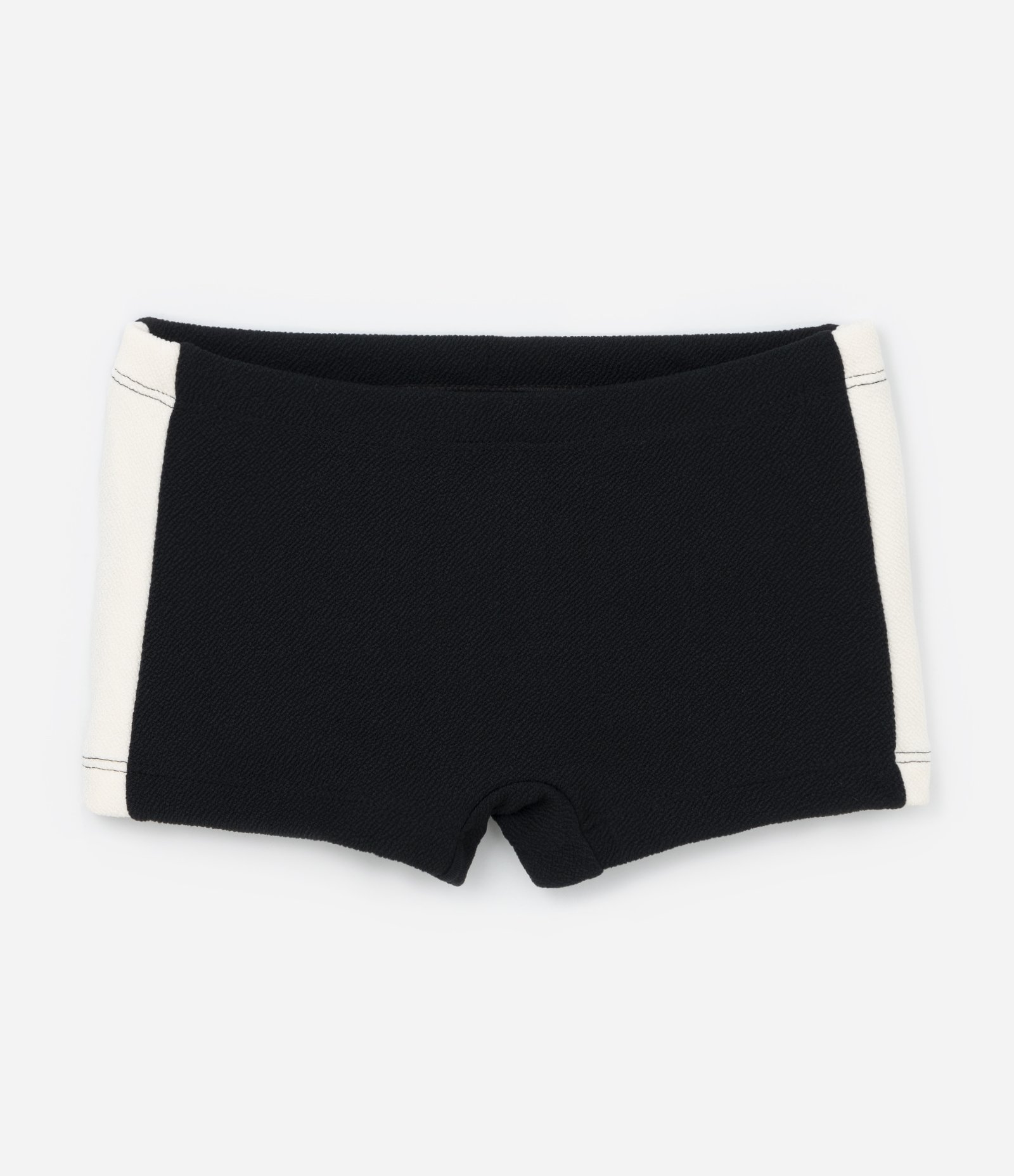 Sunga Boxer Infantil com Recorte Lateral - Tam 5 a 14 Anos Preto 1