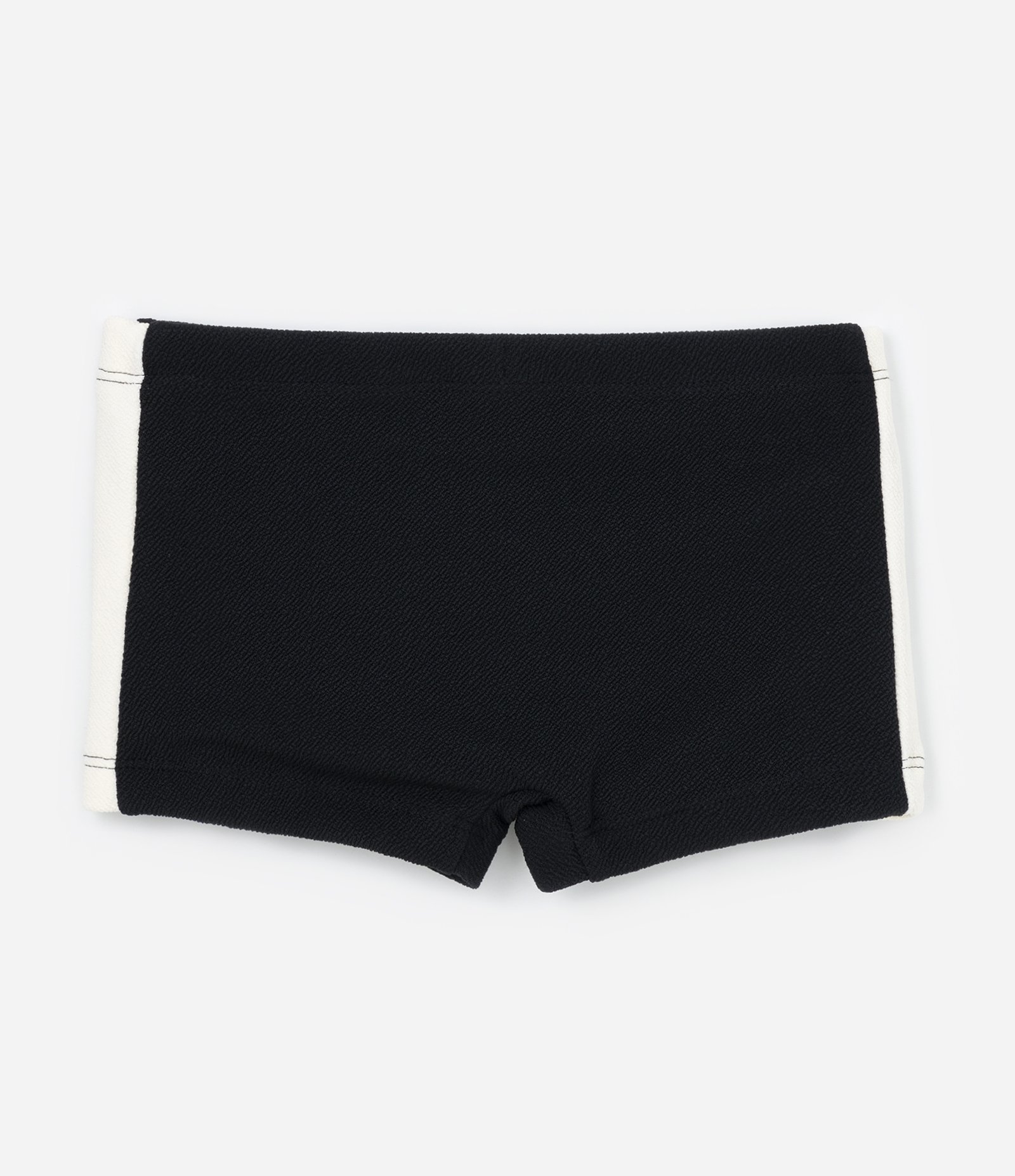 Sunga Boxer Infantil com Recorte Lateral - Tam 5 a 14 Anos Preto 2