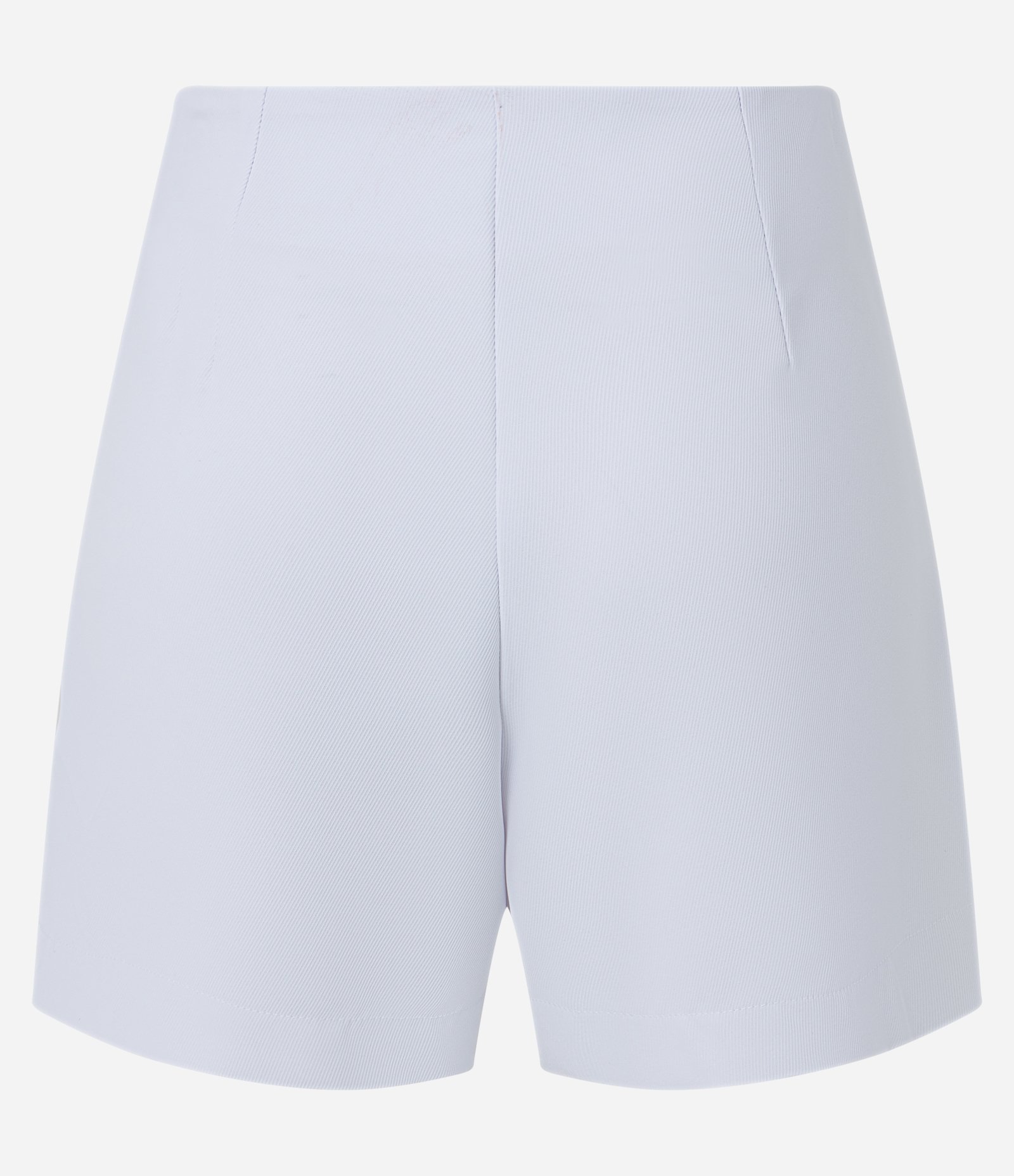Short Saia Alfaiatado com Transpasse com Fivela Metalizada Bright White 6