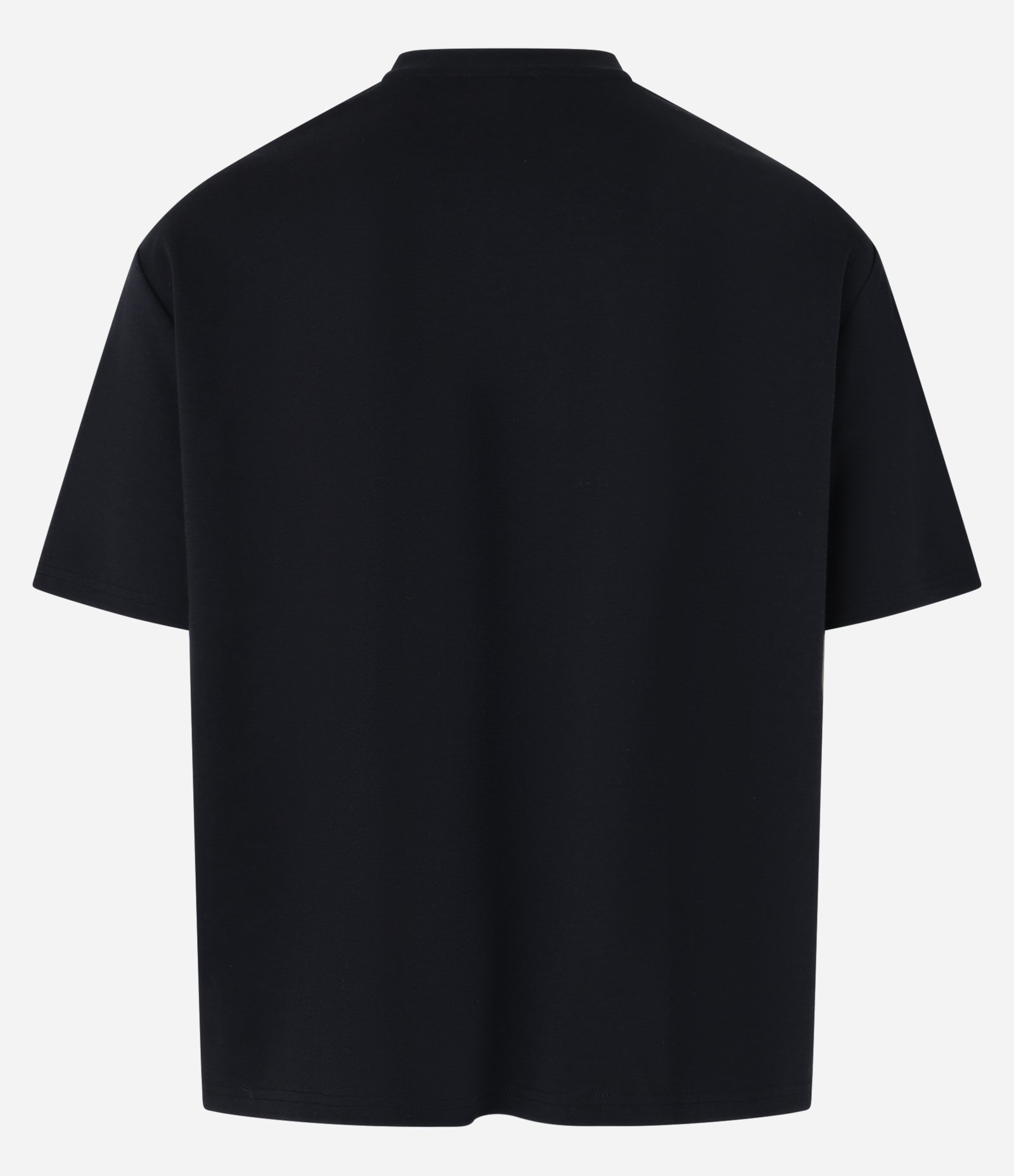 Camiseta Boxy em Tecnologia Dry e Algodão Preto 6