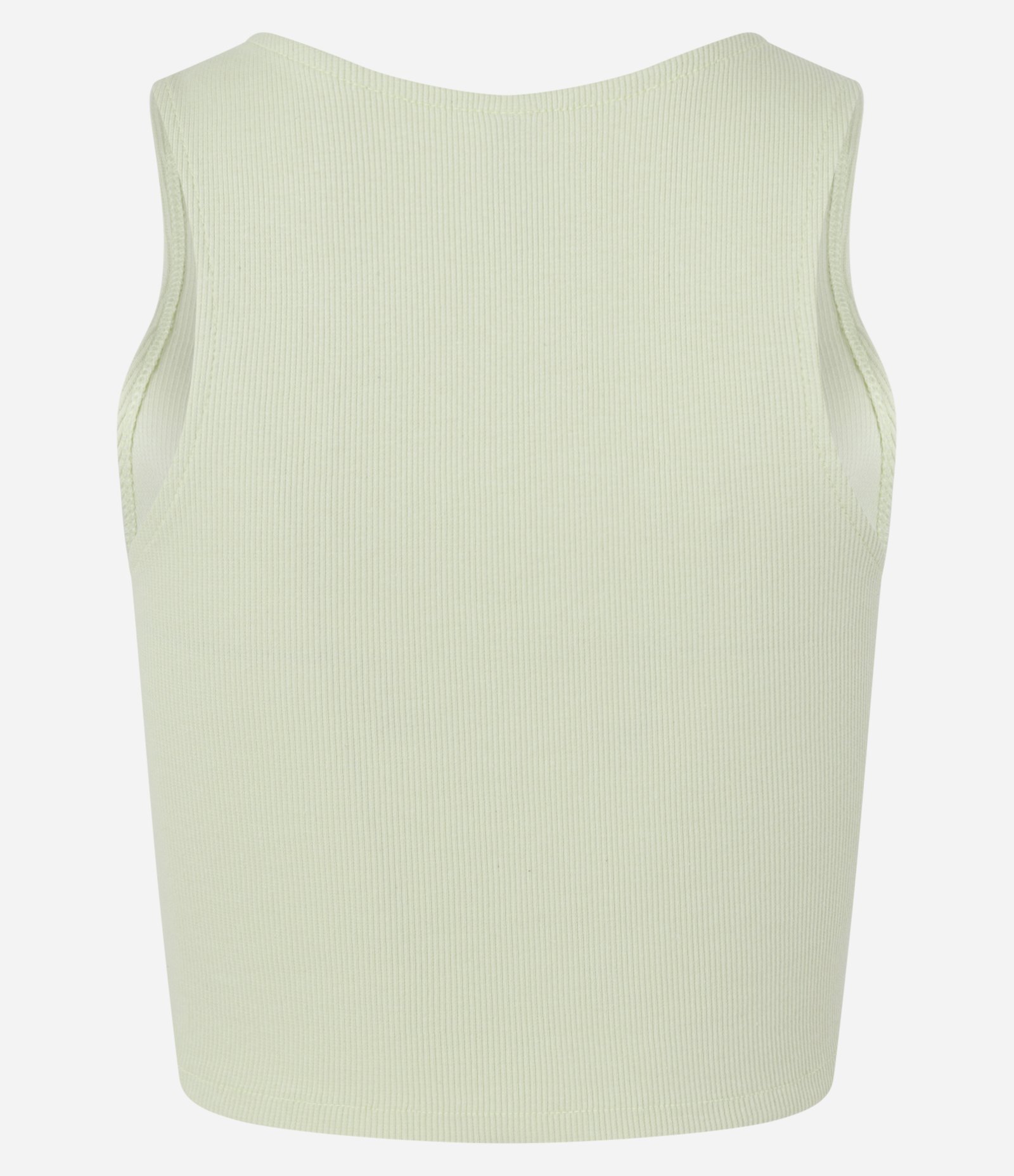 Blusa Cropped sem Manga em Algodão com Textura Canelada 6