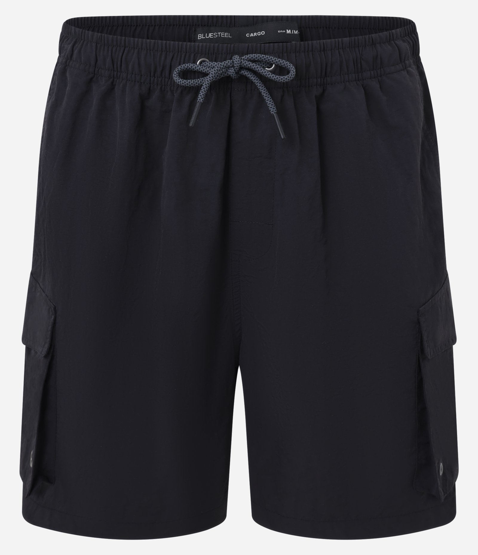 Bermuda em Poliamida com Cós Elástico e Bolso Cargo 5