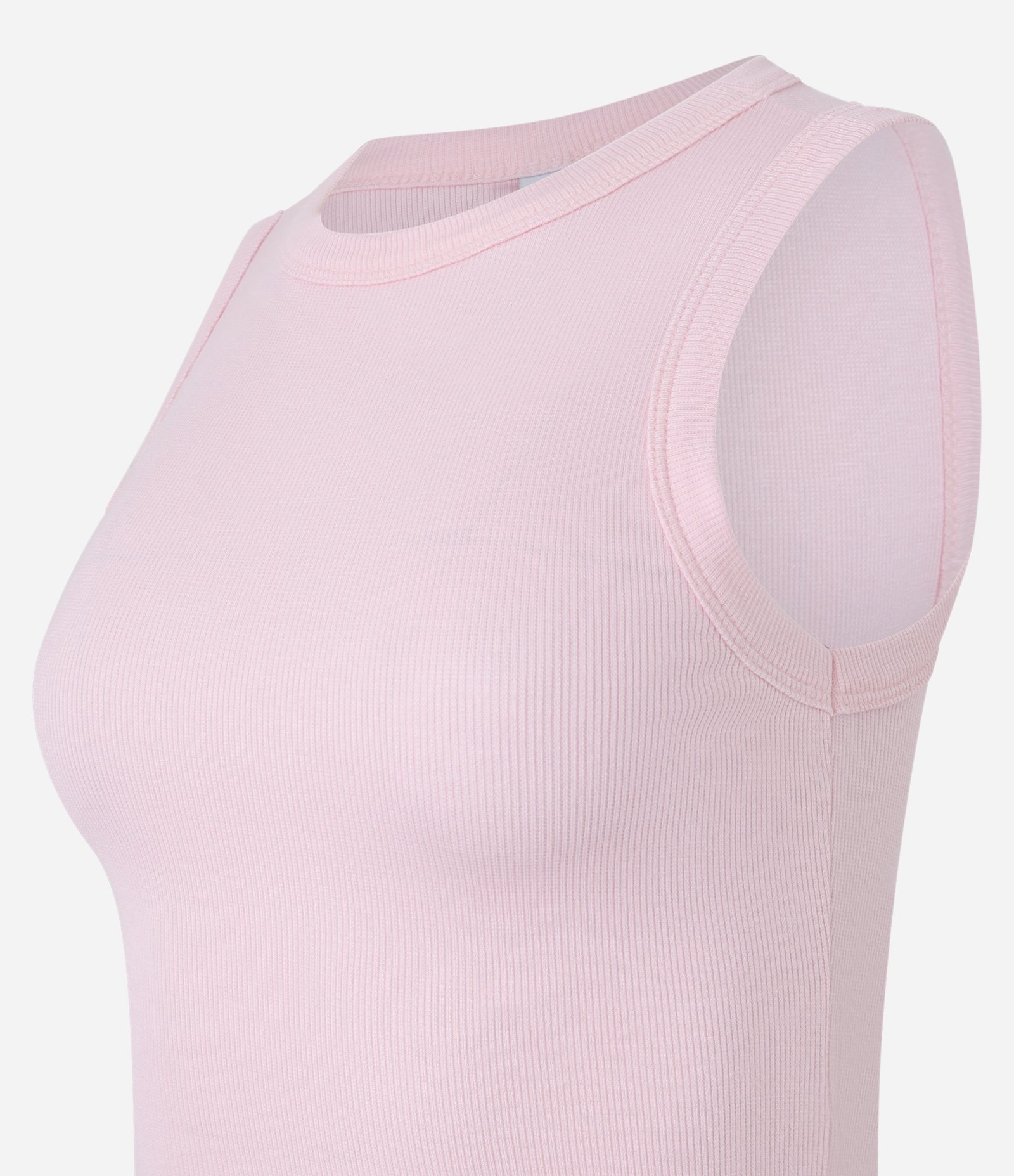 Regata Cropped Básica em Ribana Canelada 2