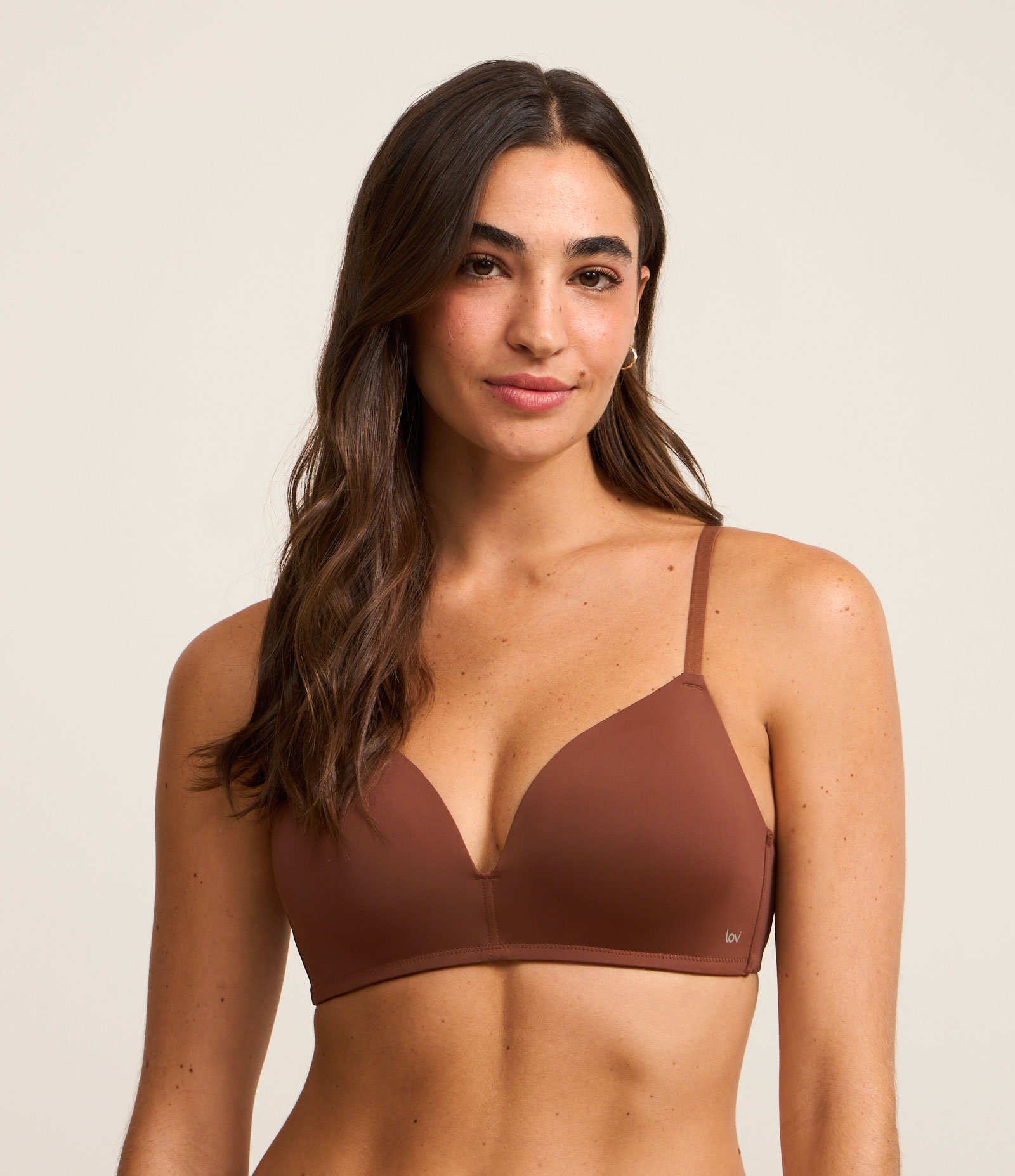 Sutiã Triangular em Microfibra com Bojo 2