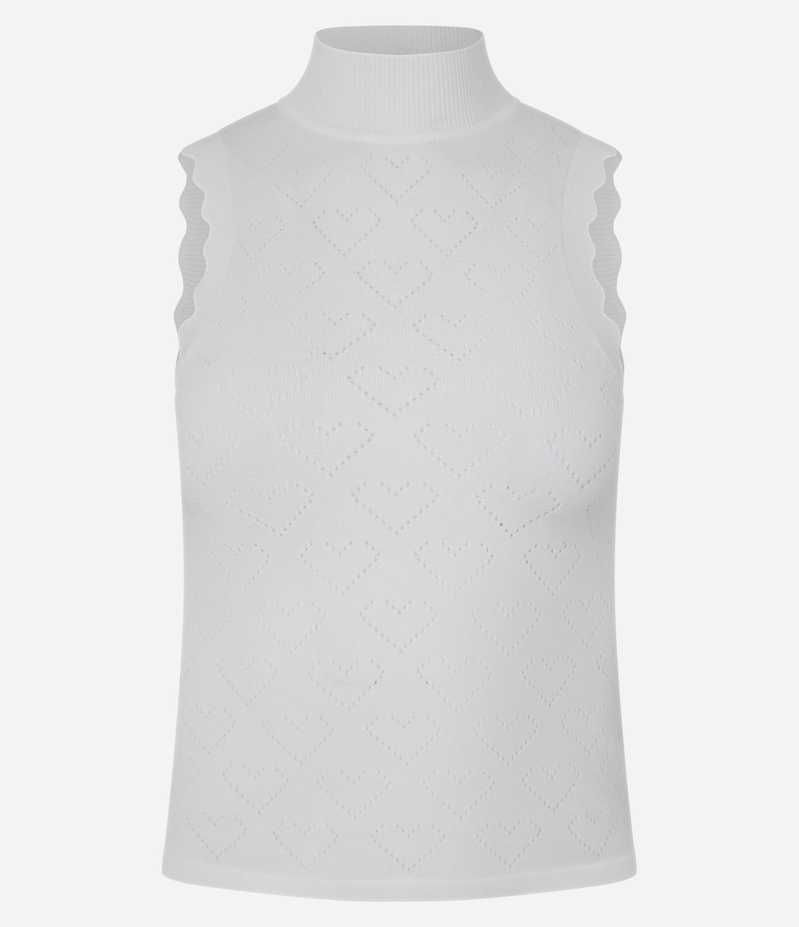 Blusa em Tricô com Golinha com Ondinhas na Cava 4