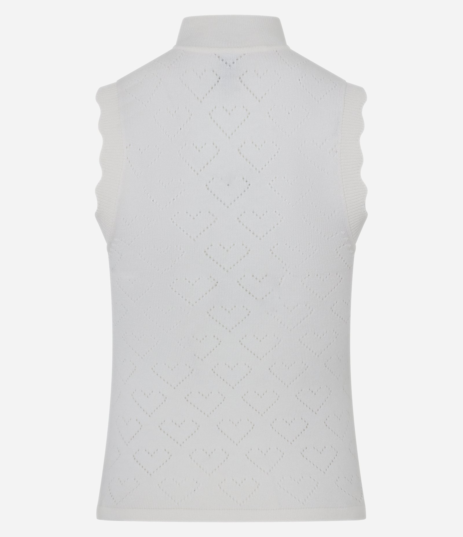 Blusa em Tricô com Golinha com Ondinhas na Cava 6