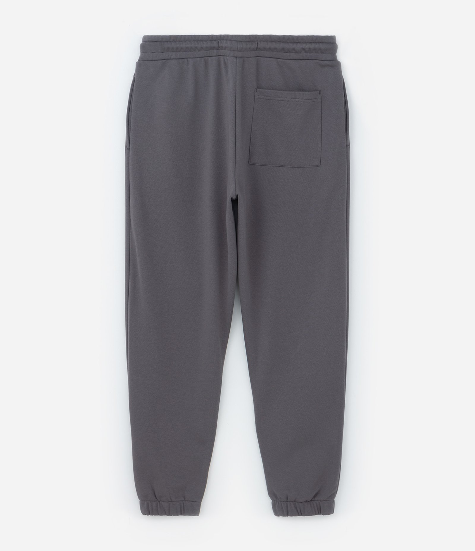 Calça Jogger em Moletom com Cós Elástico e Cordão Cinza 6