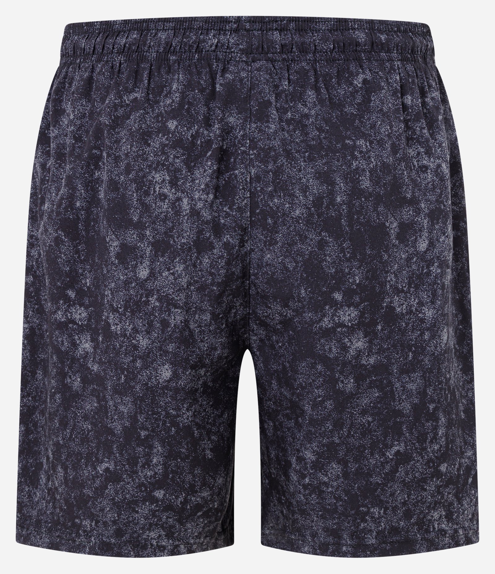 Bermuda Esportiva com Cós Elástico e Estampada Marmorizada Cinza Escuro 7