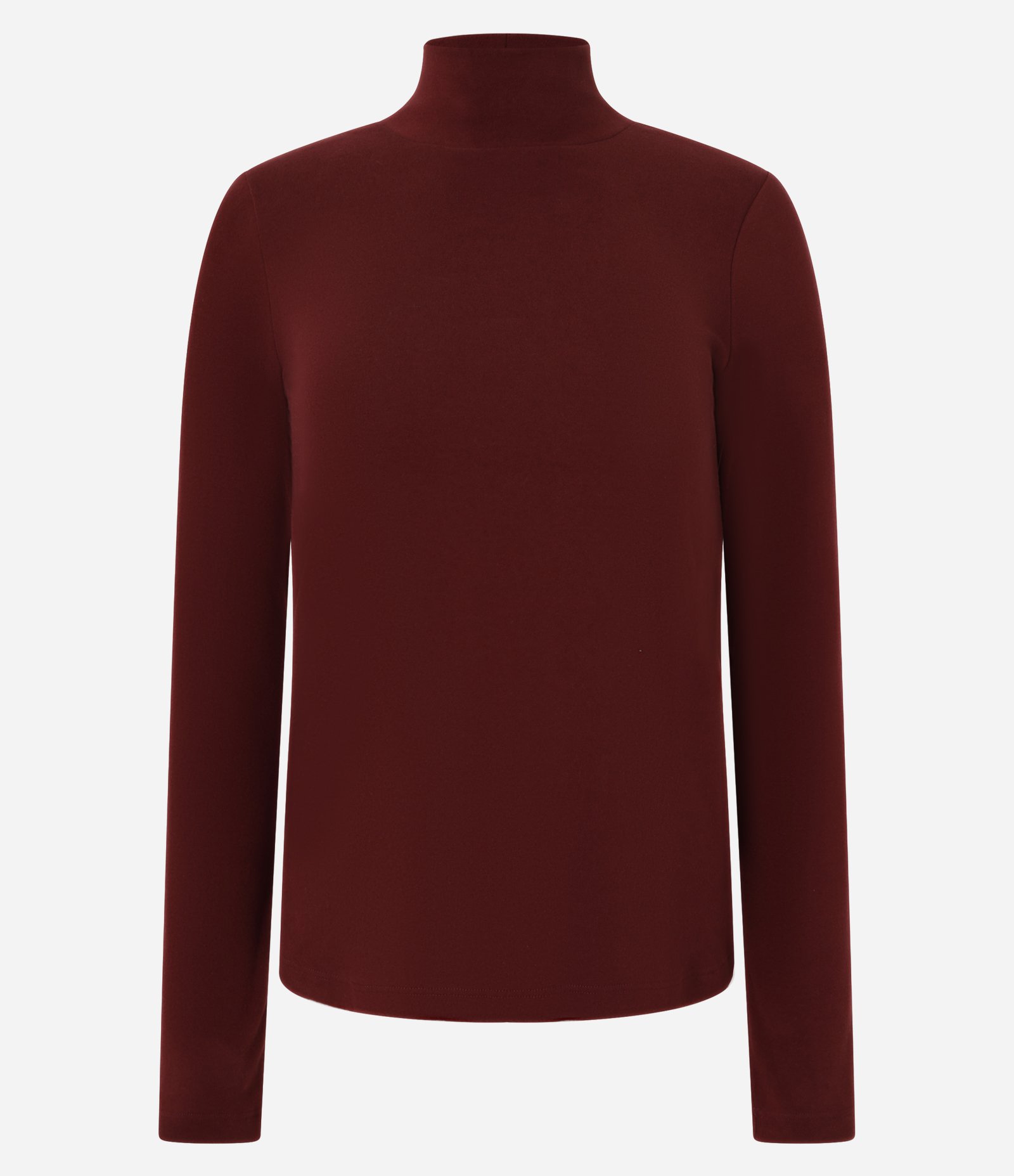 Suéter em Tricô com Gola Alta com Fundo Mescla 8