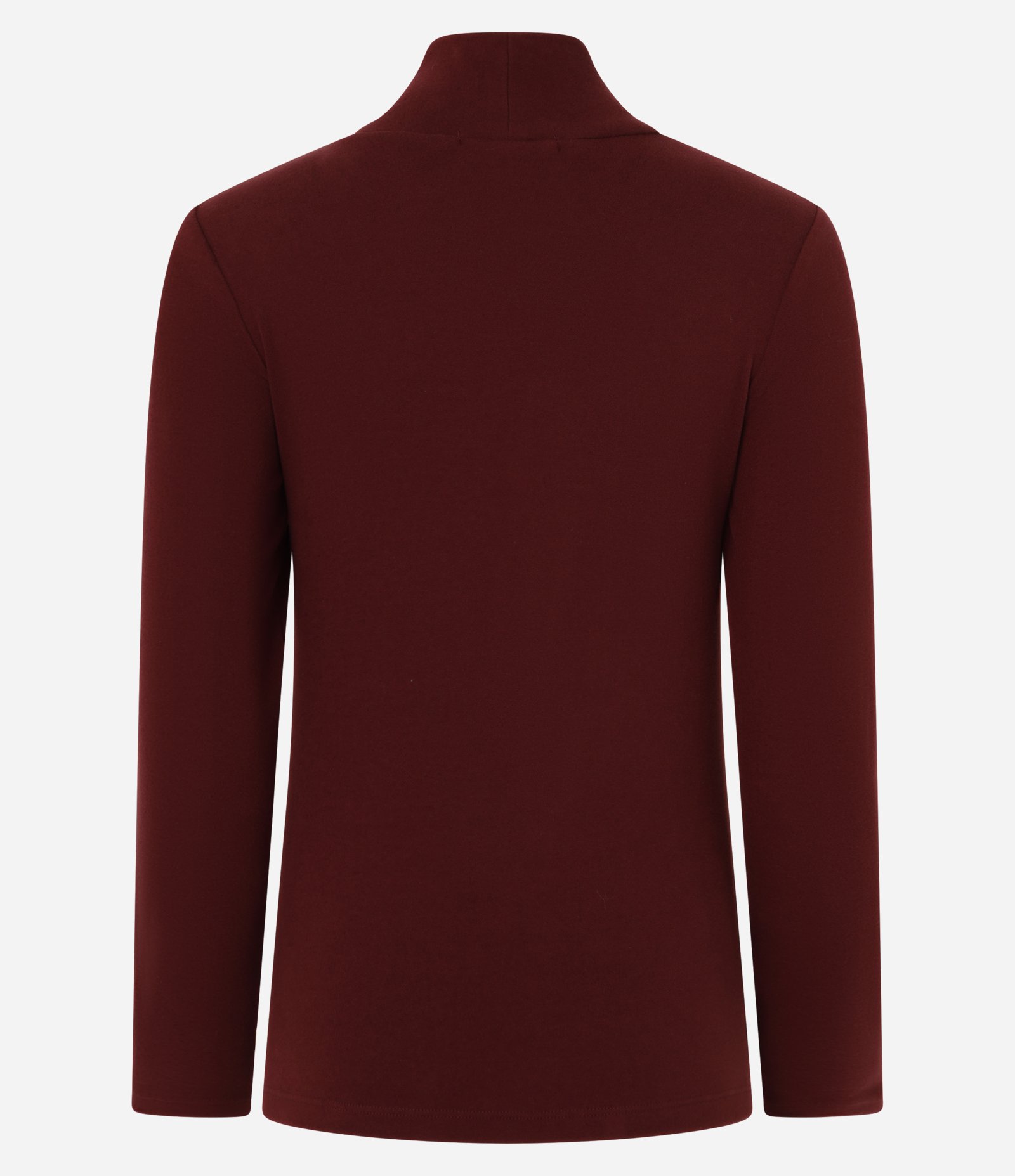 Suéter em Tricô com Gola Alta com Fundo Mescla 10