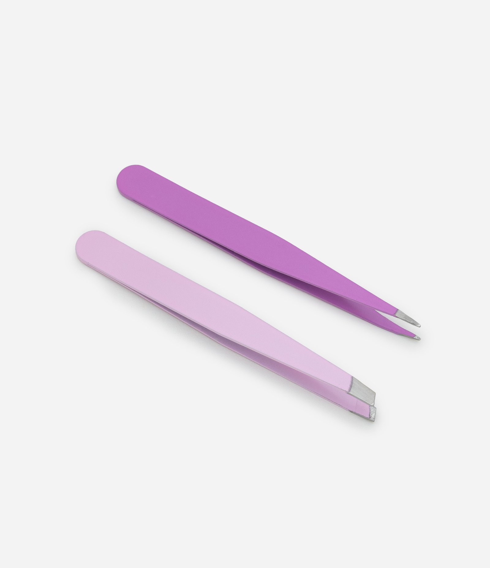 Conjunto 02 Pinças de Sobrancelha Alchemia Lilás 2