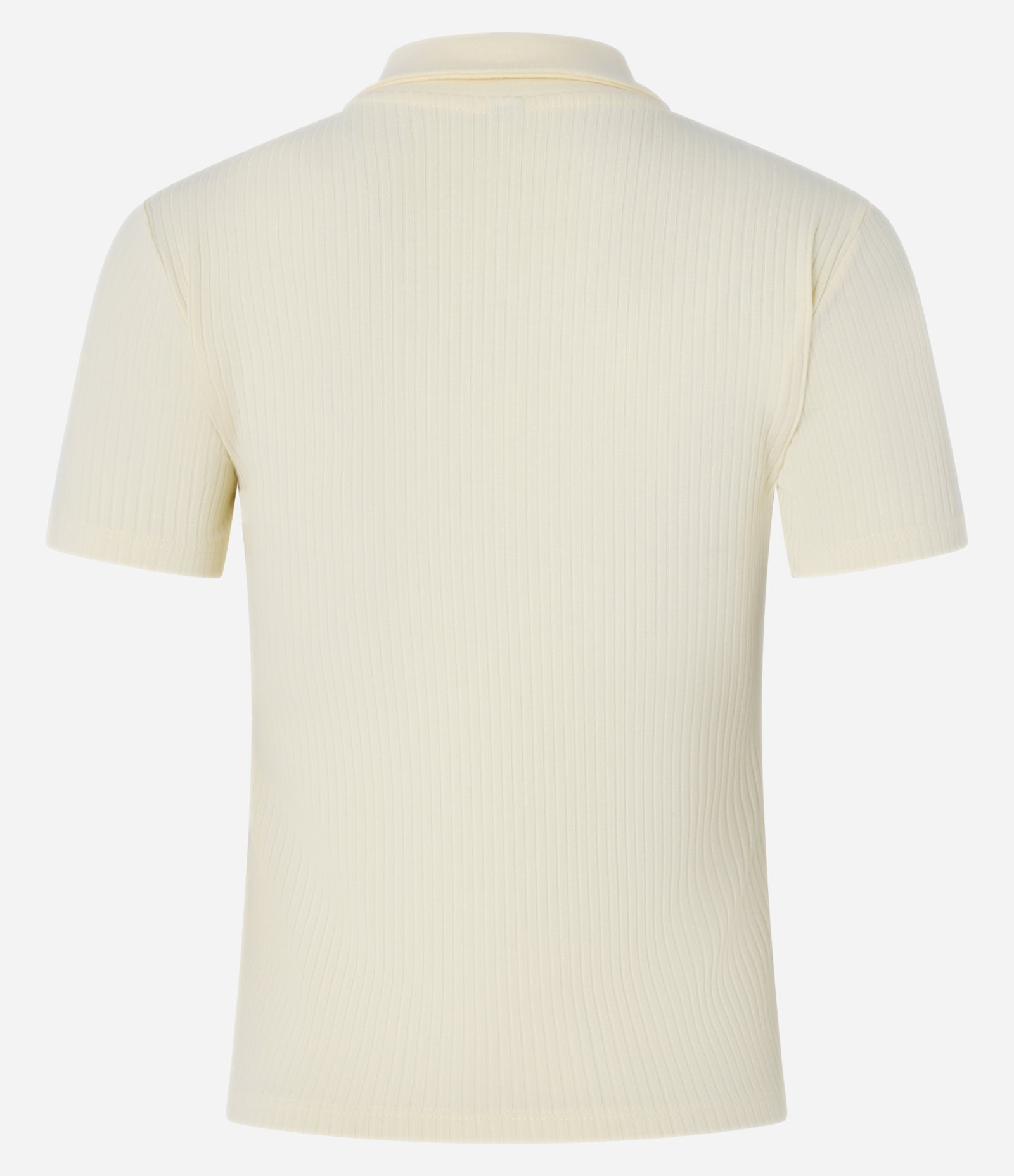 Blusa em Ribana com Gola Polo Amarelo 6
