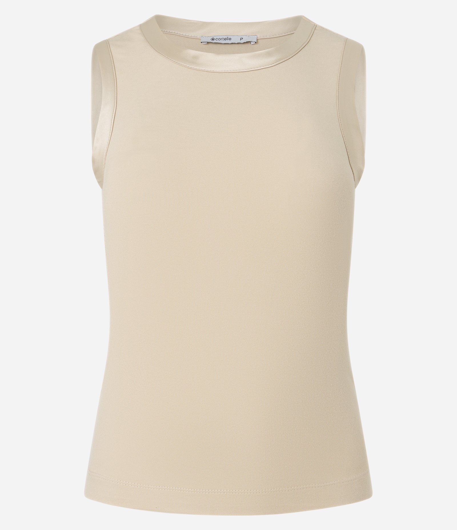 Blusa em Viscose com Cava Acetinada 1