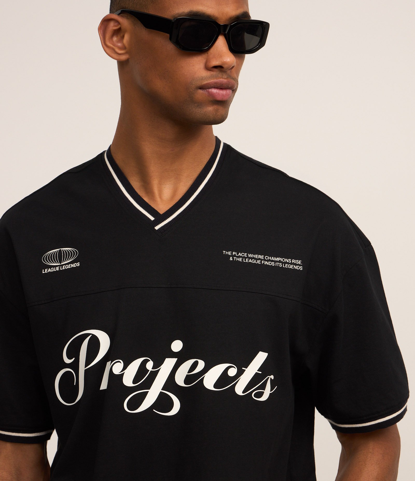 Camiseta em Algodão Sportcore com Estampa Lettering Contrastante Preto 5