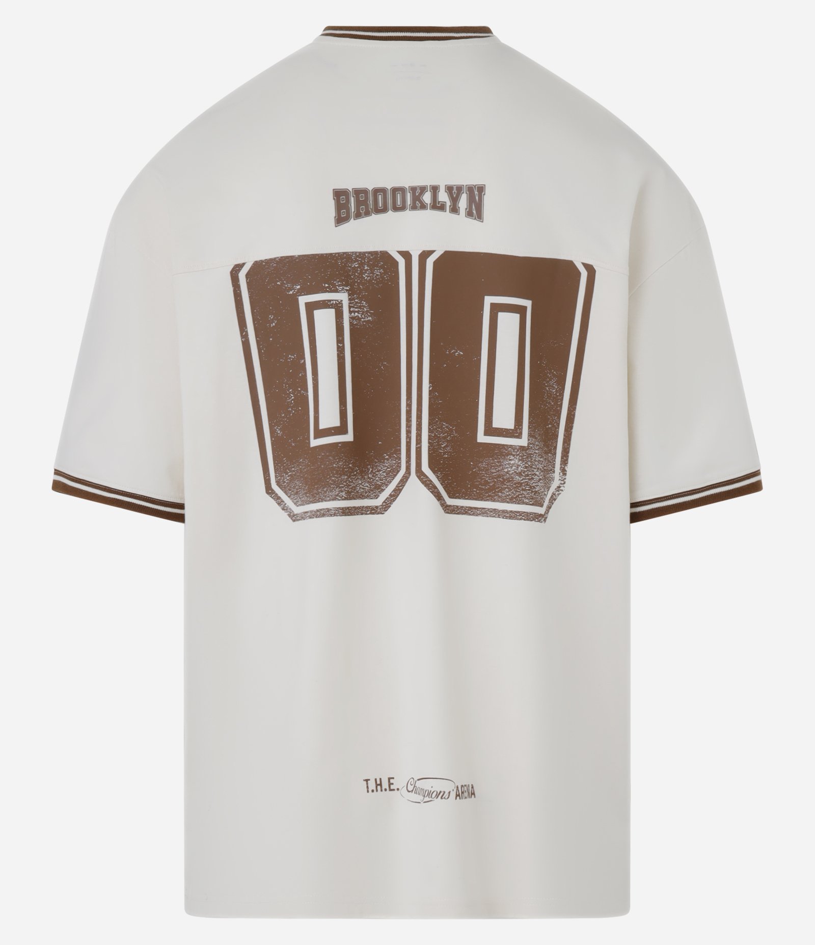 Camiseta em Algodão com Estampa Brooklyn Branco 2