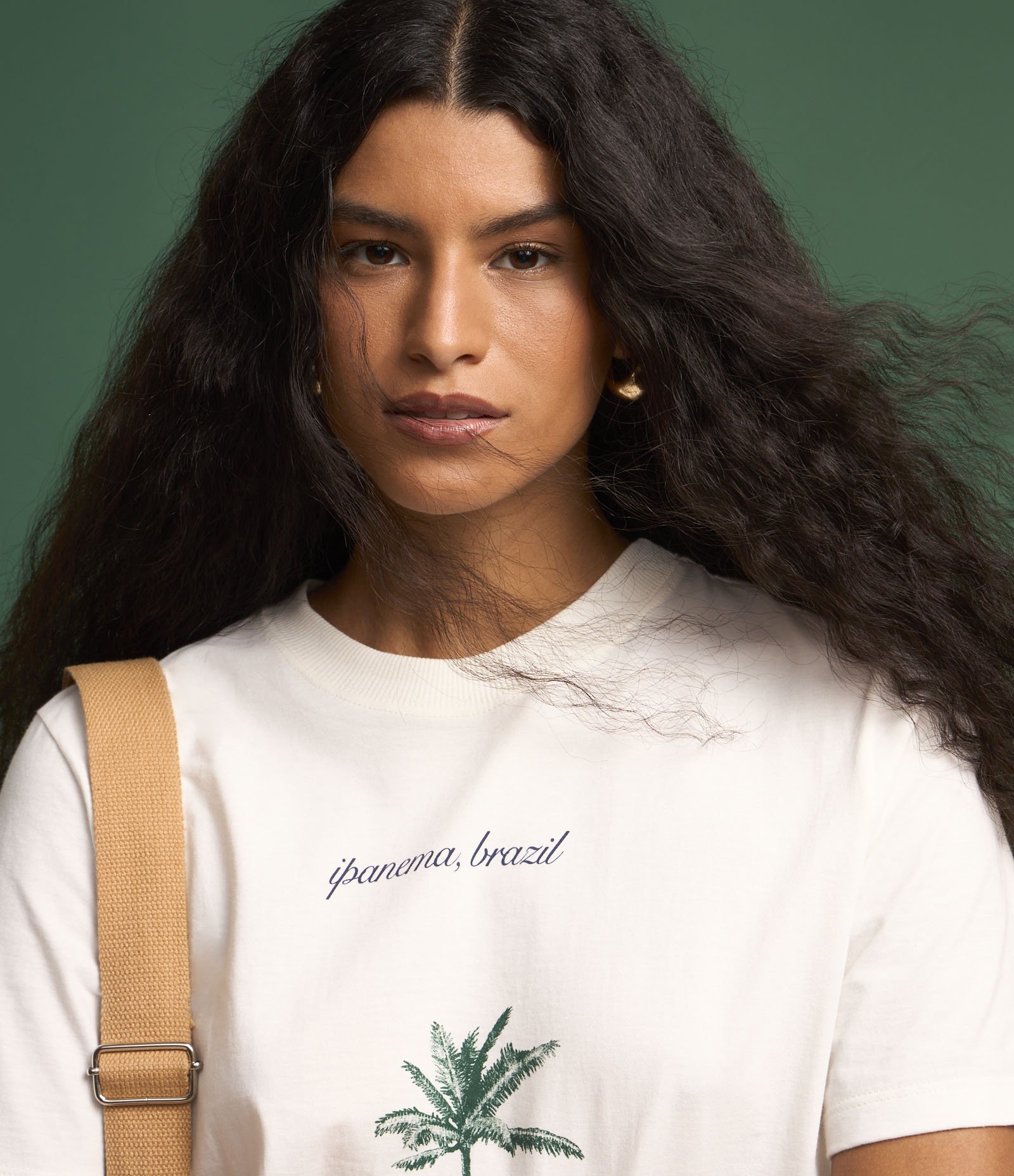 Camiseta em Algodão Estampa Rio de Janeiro Beach Club Branco 2