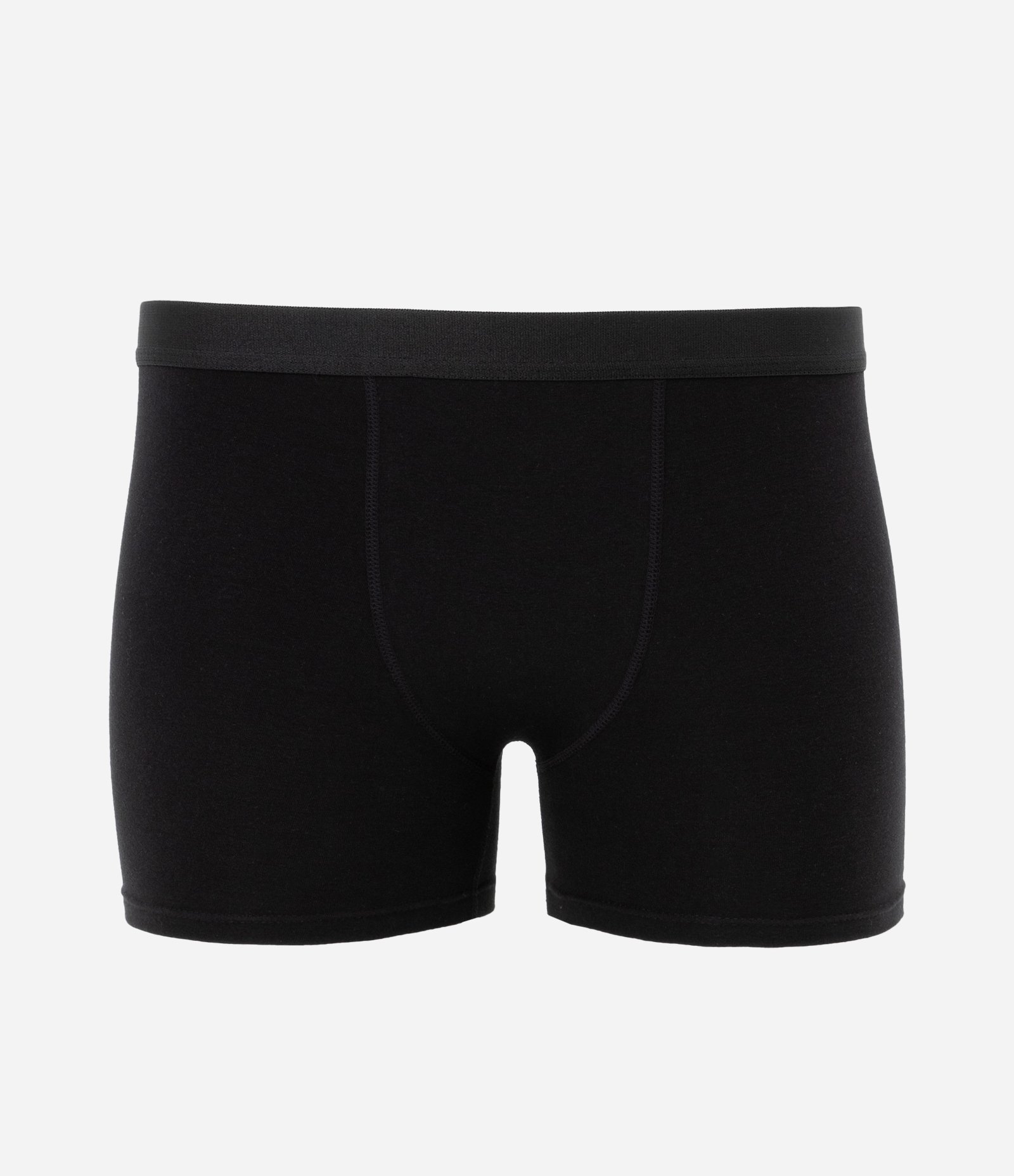 Kit 03 Cuecas Boxer em Algodão com Elastano Preto 9