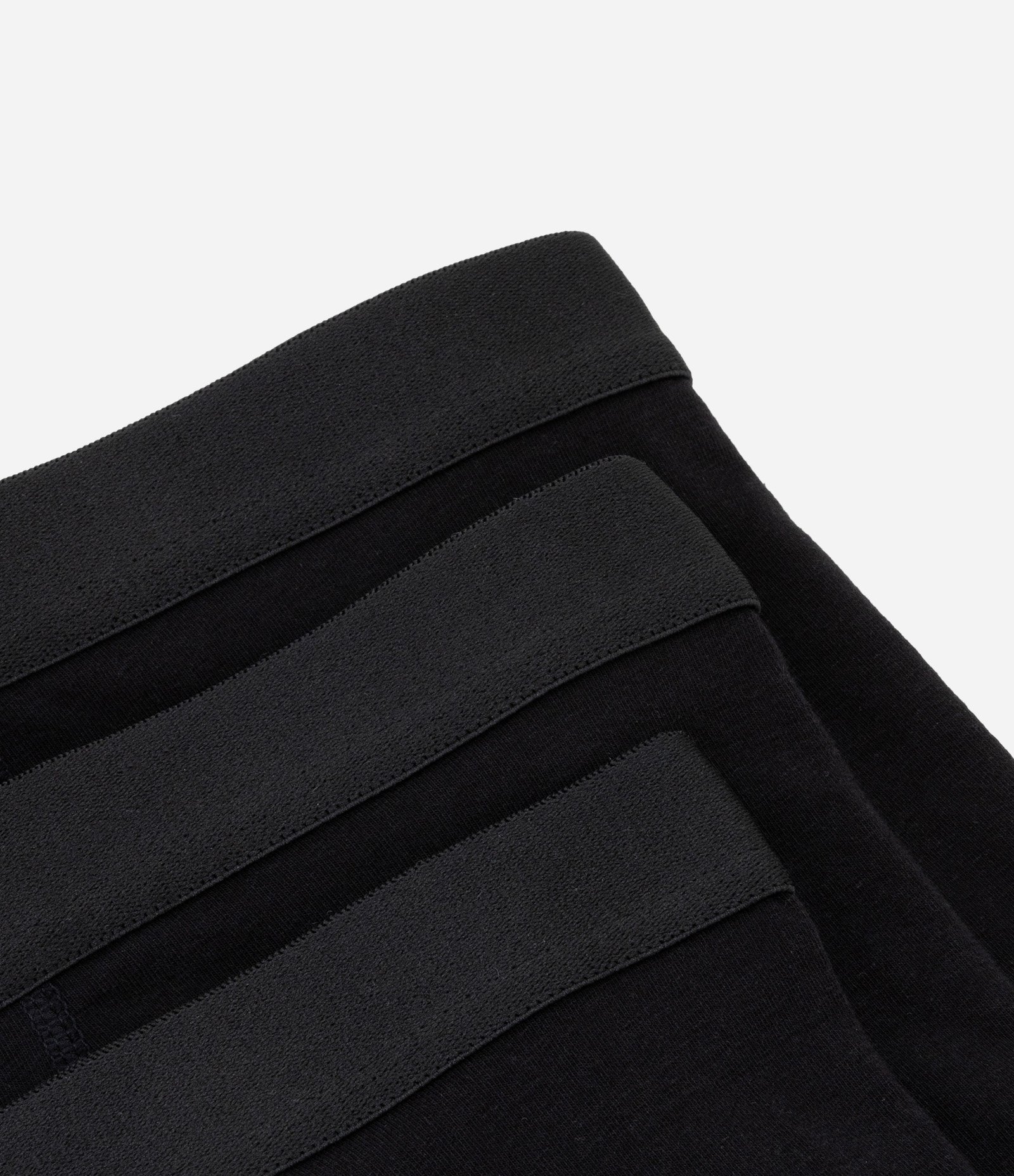 Kit 03 Cuecas Boxer em Algodão com Elastano Preto 10