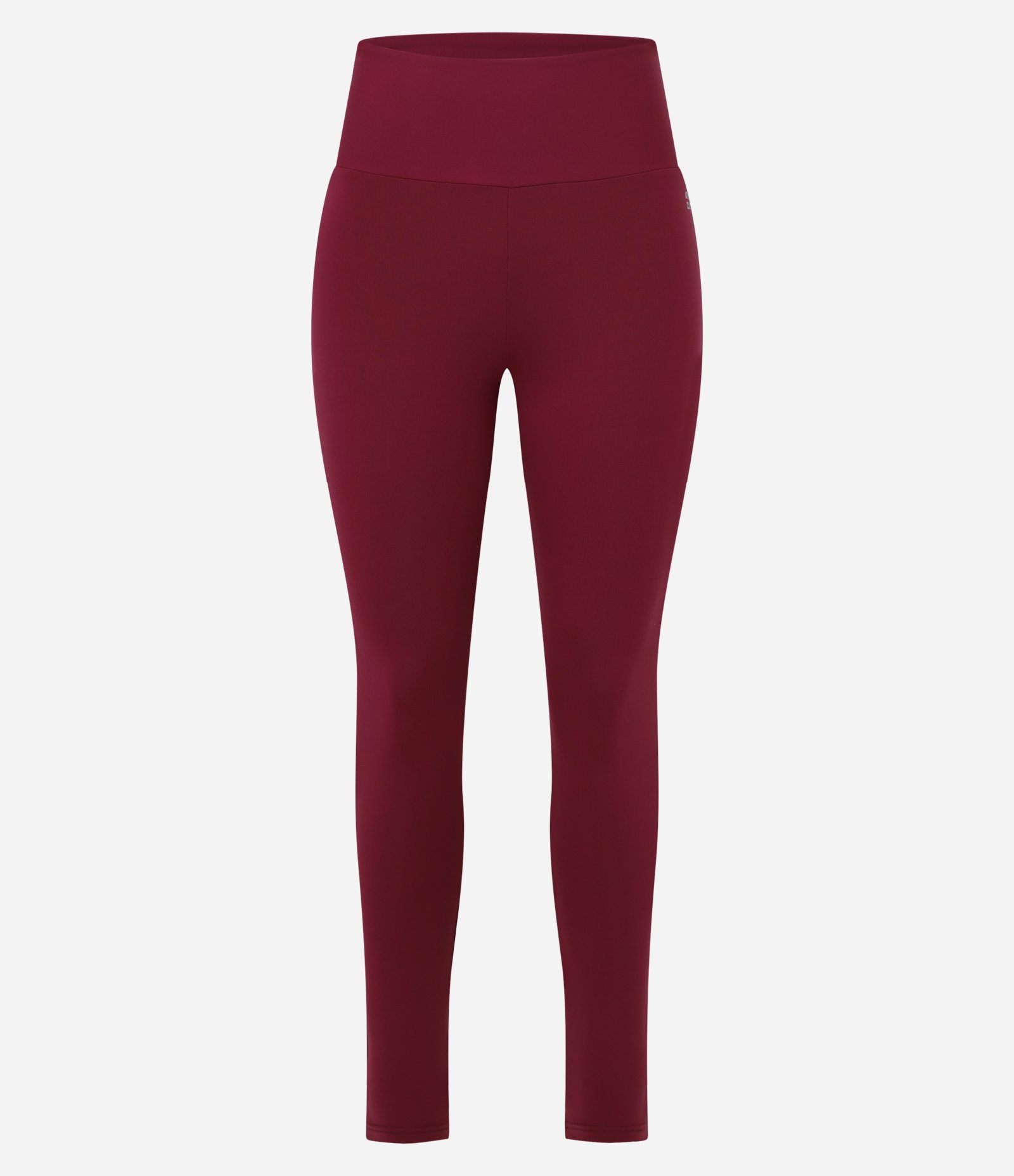 Calça Legging Esportiva em Microfibra com Bolso no Cós Vermelho 5