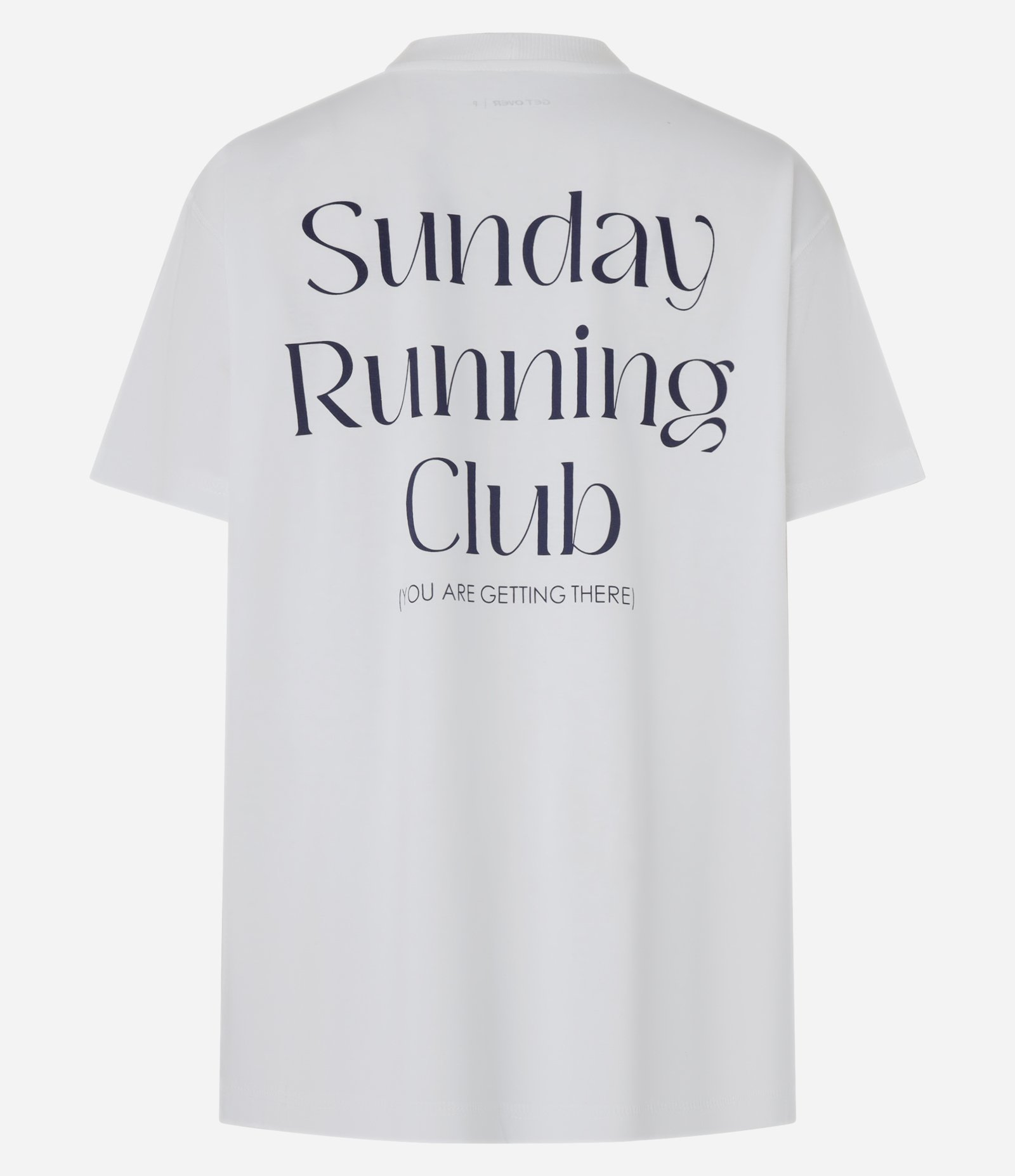 Camiseta Esportiva em Algodão Estonado com Estampa SRC Branco 6