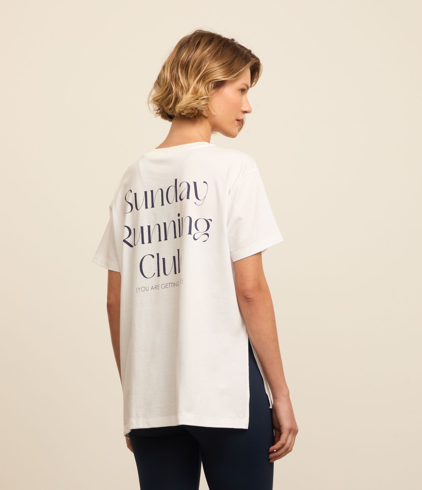 Camiseta Esportiva em Algodão Estonado com Estampa SRC Branco 3