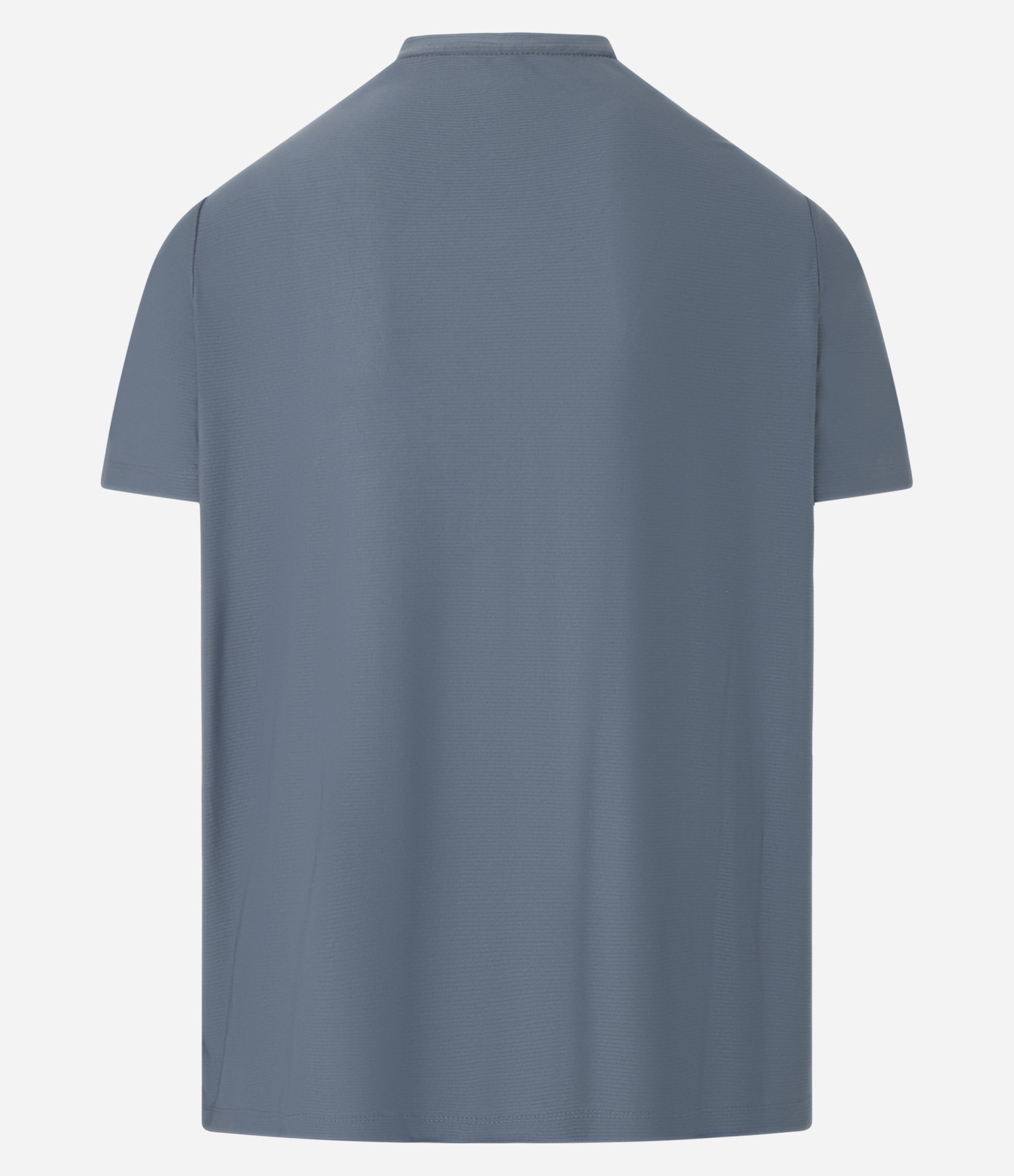 Camiseta Esportiva Tecnologia Dry com Estampa Heat Print Geométrica Cinza Azulado 8