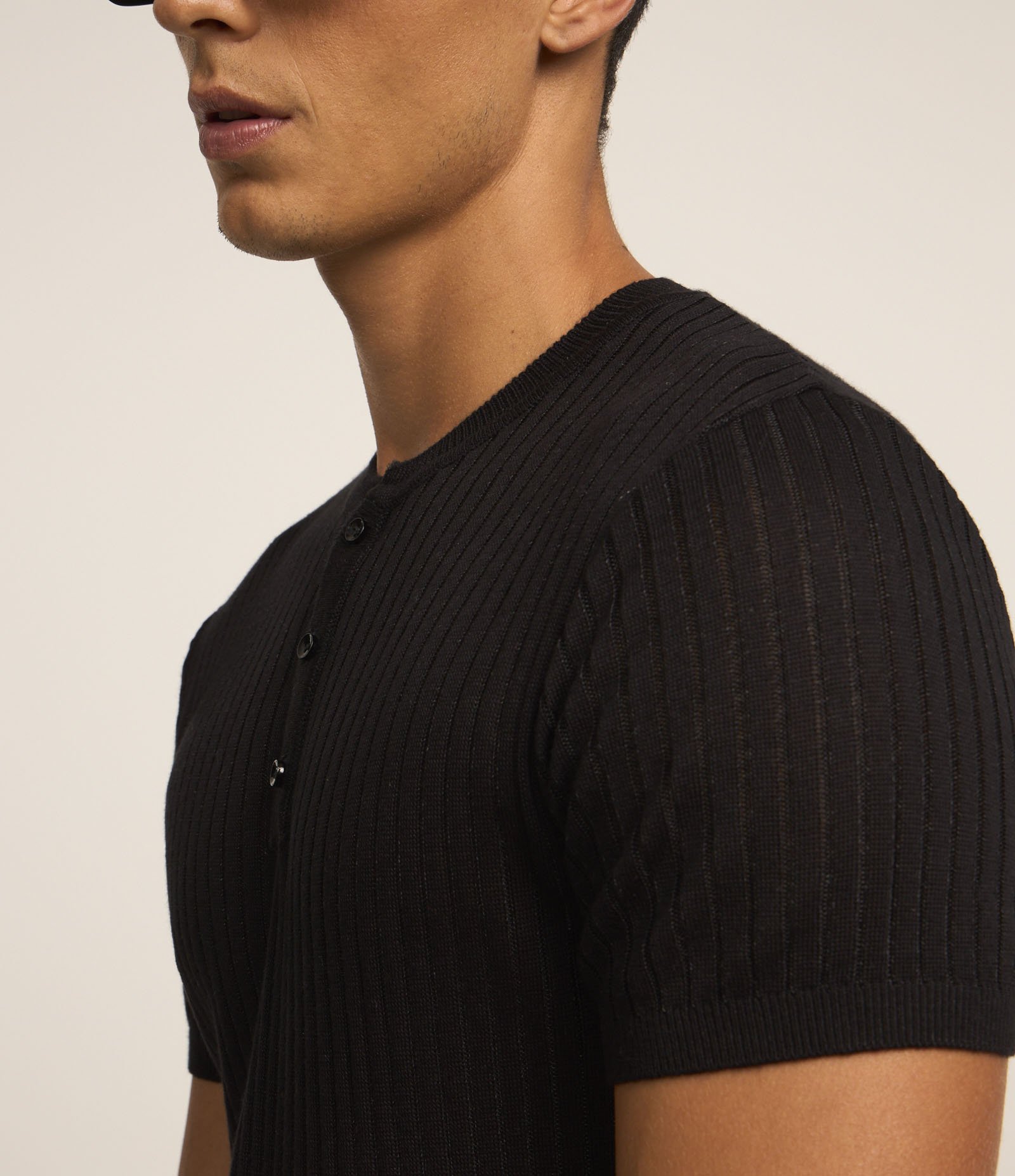 Camisa Polo Canelada com Gola Padre 4