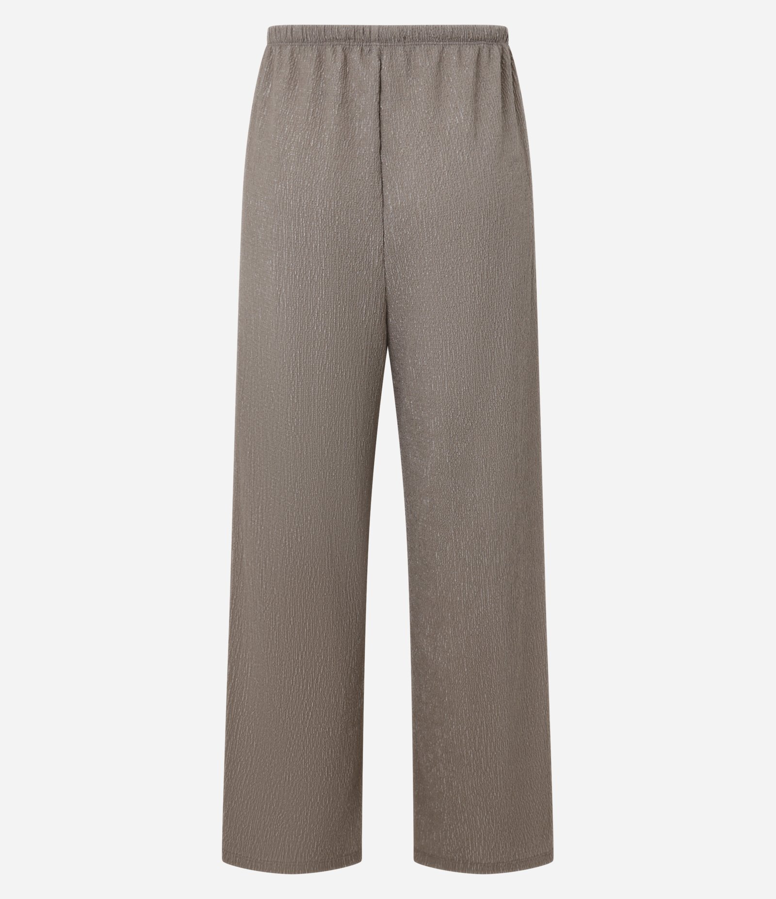 Calça Wide Leg com Textura e Elástico na Cintura 7