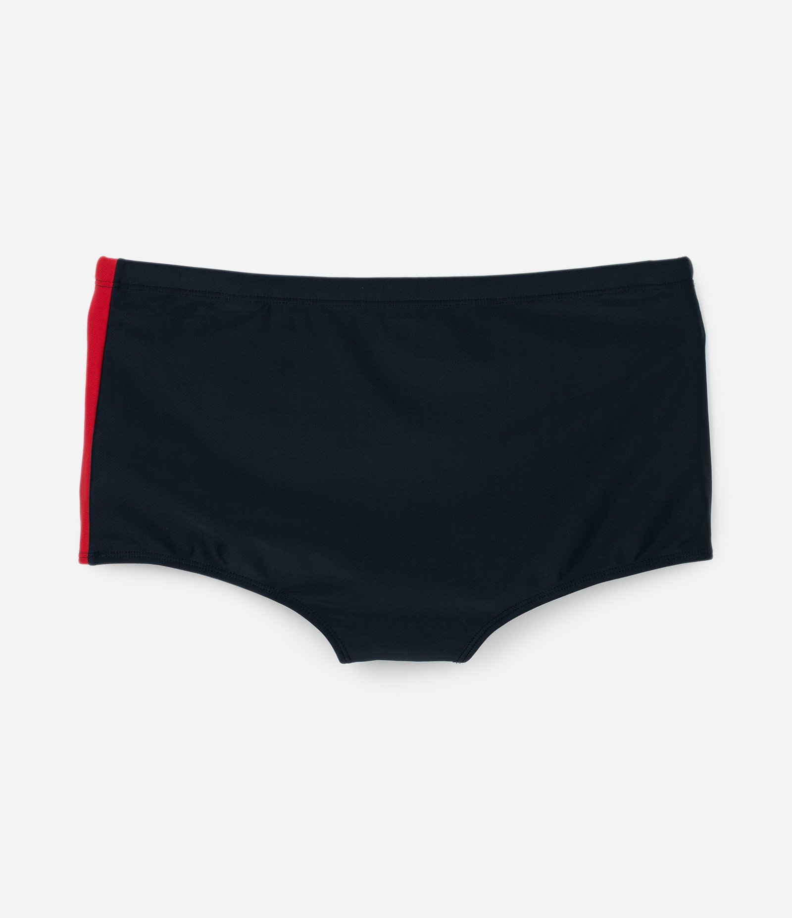 Sunga Boxer em Microfibra com Listras Laterais Azul/Vermelho/Branco 2