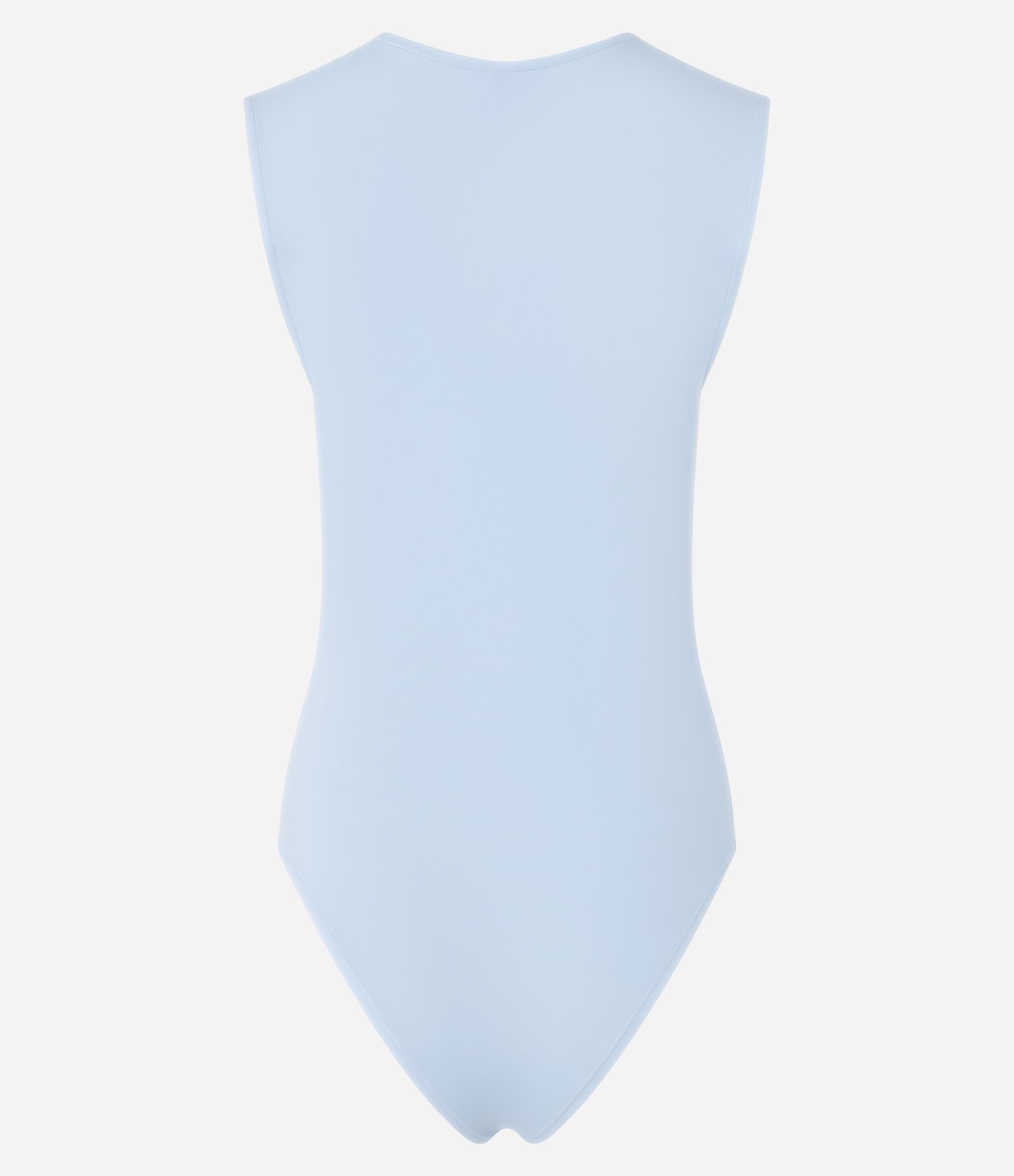 Body em Microfibra com Decote Coração Franzidinho Azul 7