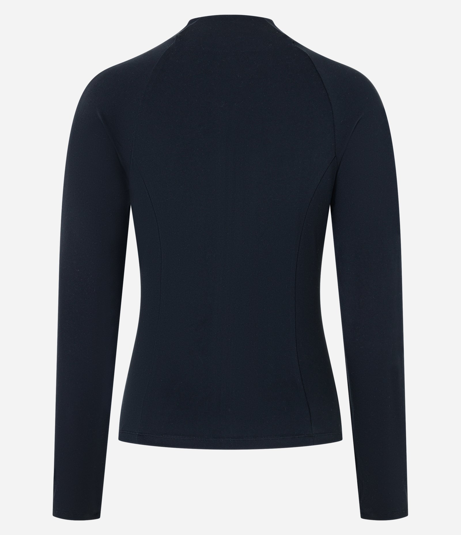 Jaqueta Esportiva Justa em Microfibra com Bolsos e Listra Contrastante Preto 8