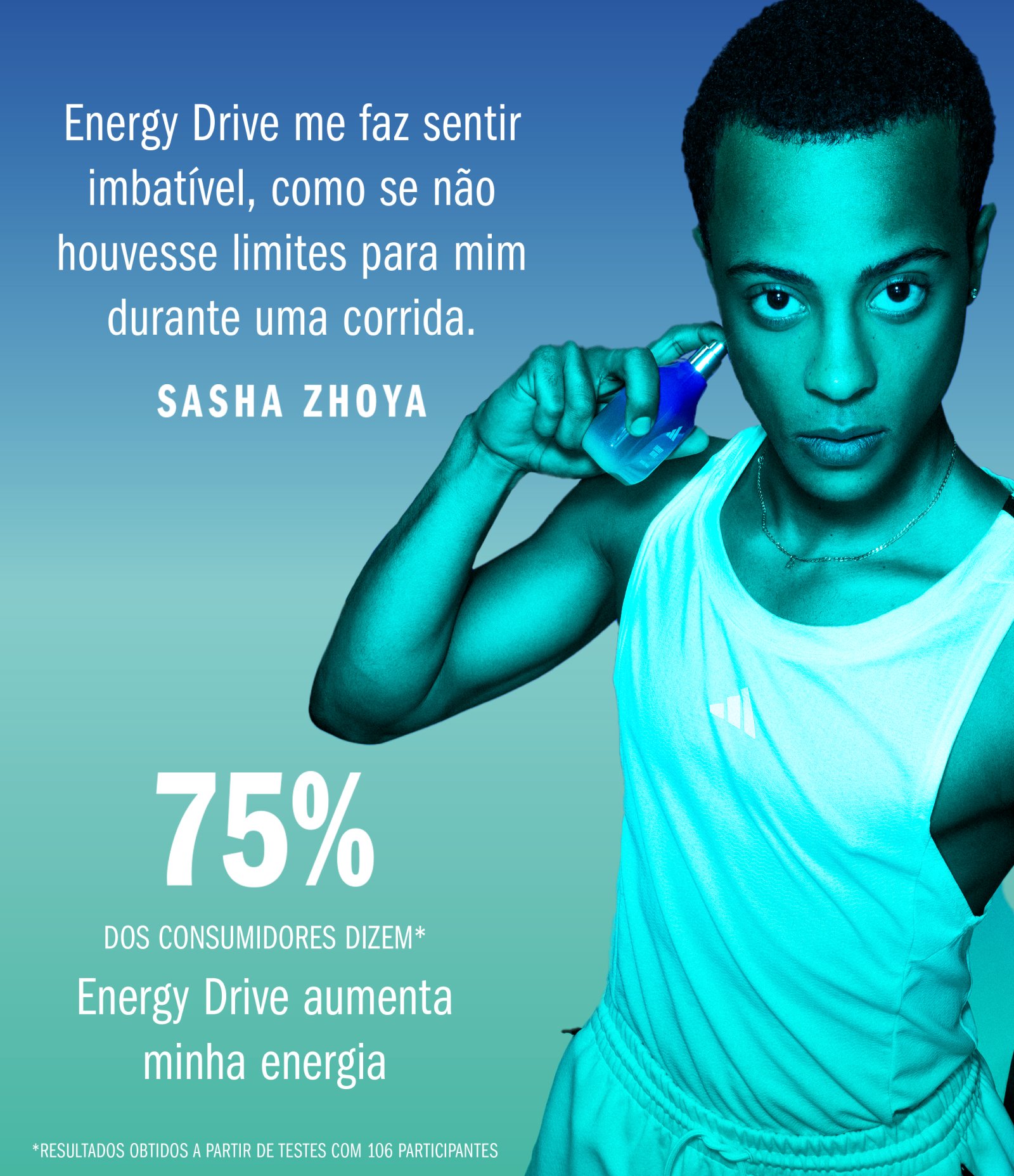 Perfume Adidas Vibes Energy Drive Eau de Parfum 50ml 5