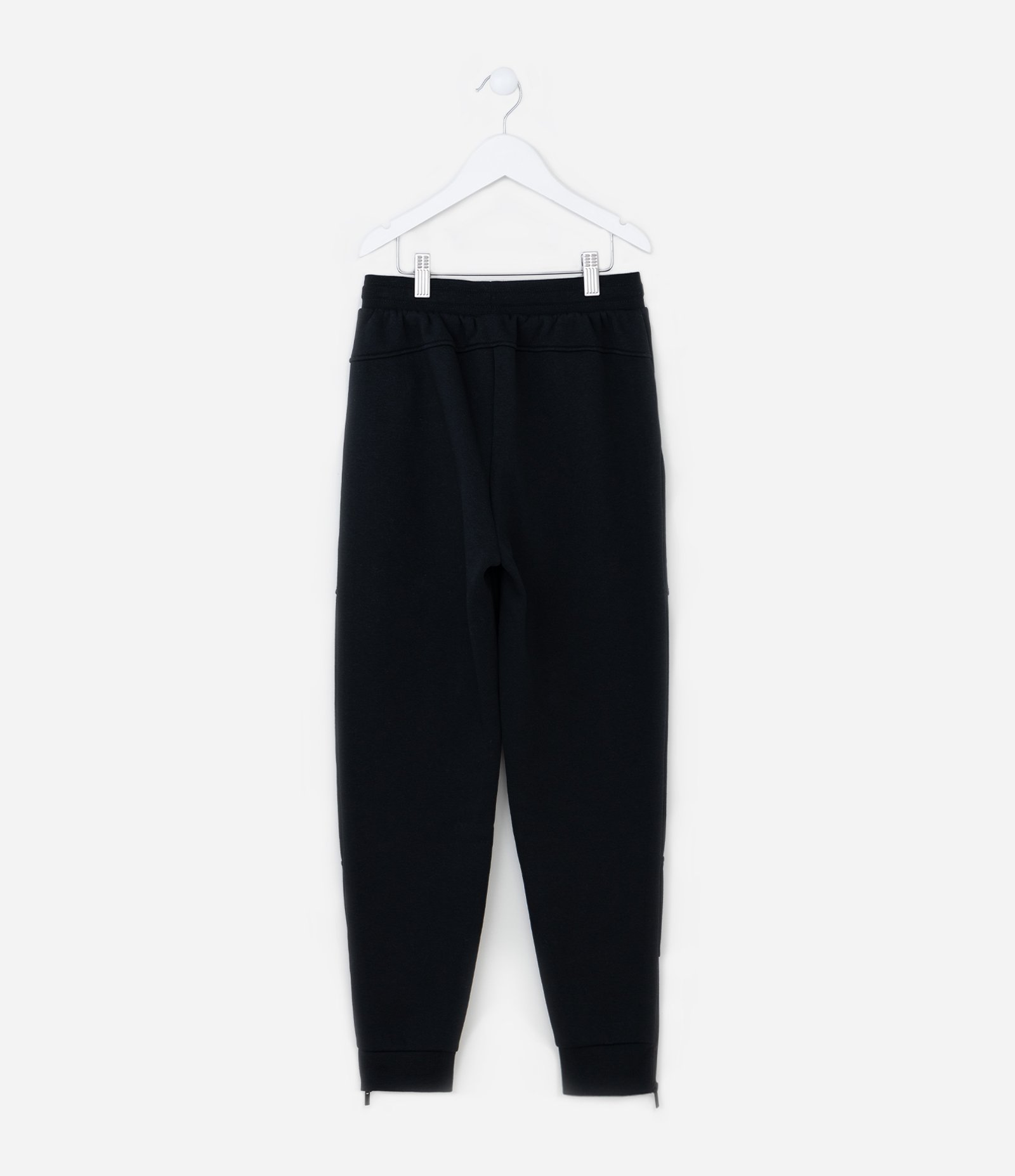 Calça Infantil com Recortes Zíper na Barra - Tam 5 a 14 Anos Preto 2