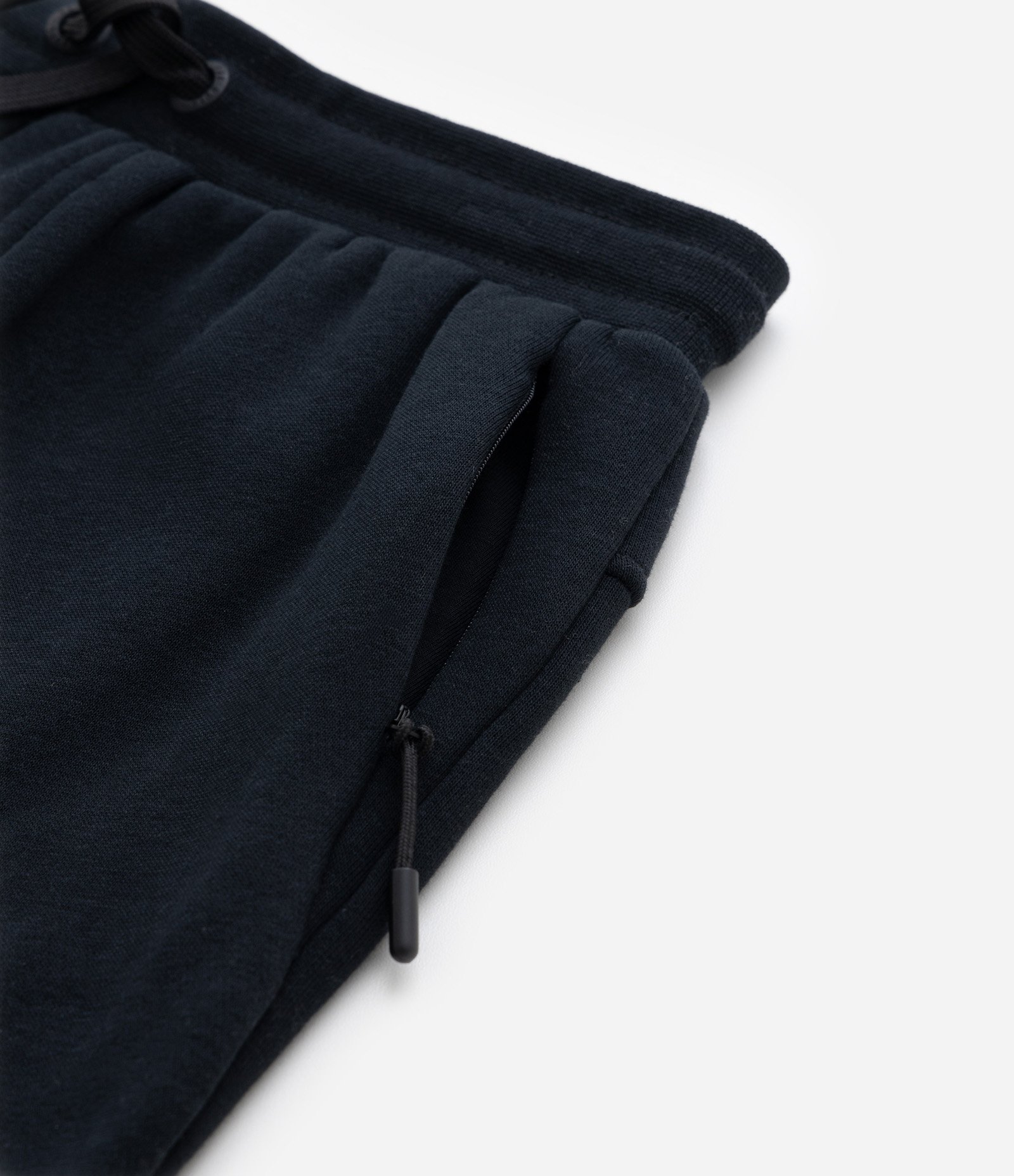 Calça Infantil com Recortes Zíper na Barra - Tam 5 a 14 Anos Preto 4