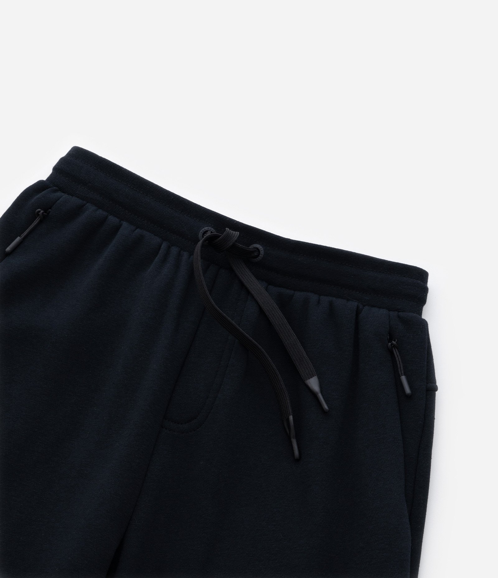 Calça Infantil com Recortes Zíper na Barra - Tam 5 a 14 Anos Preto 5