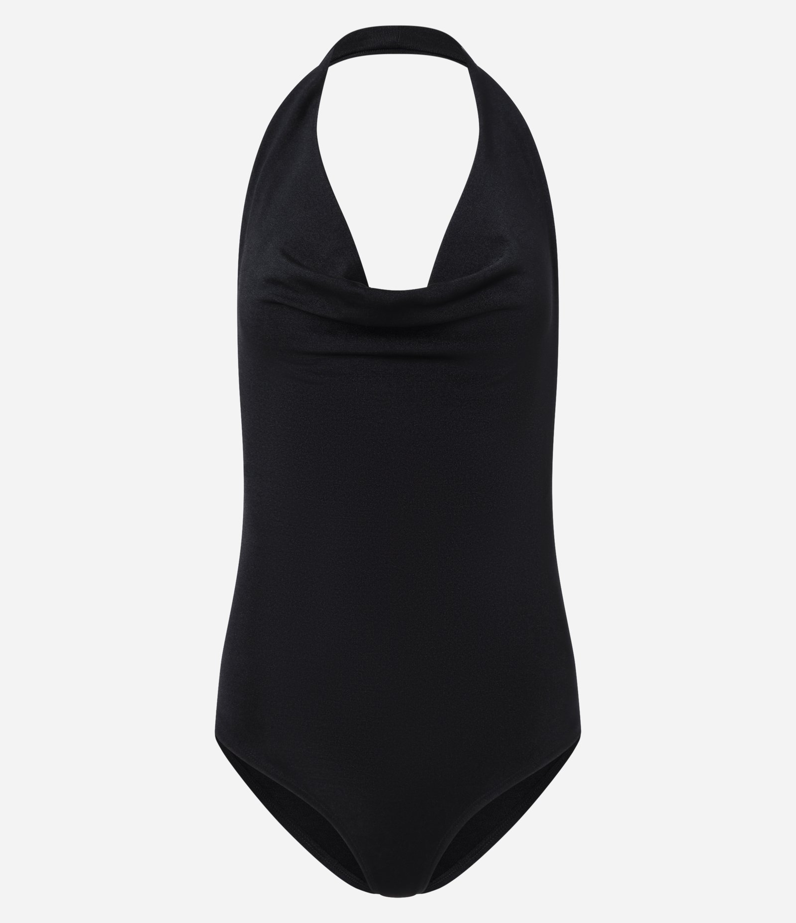 Body Frente Única com Decote Degagê Preto 7