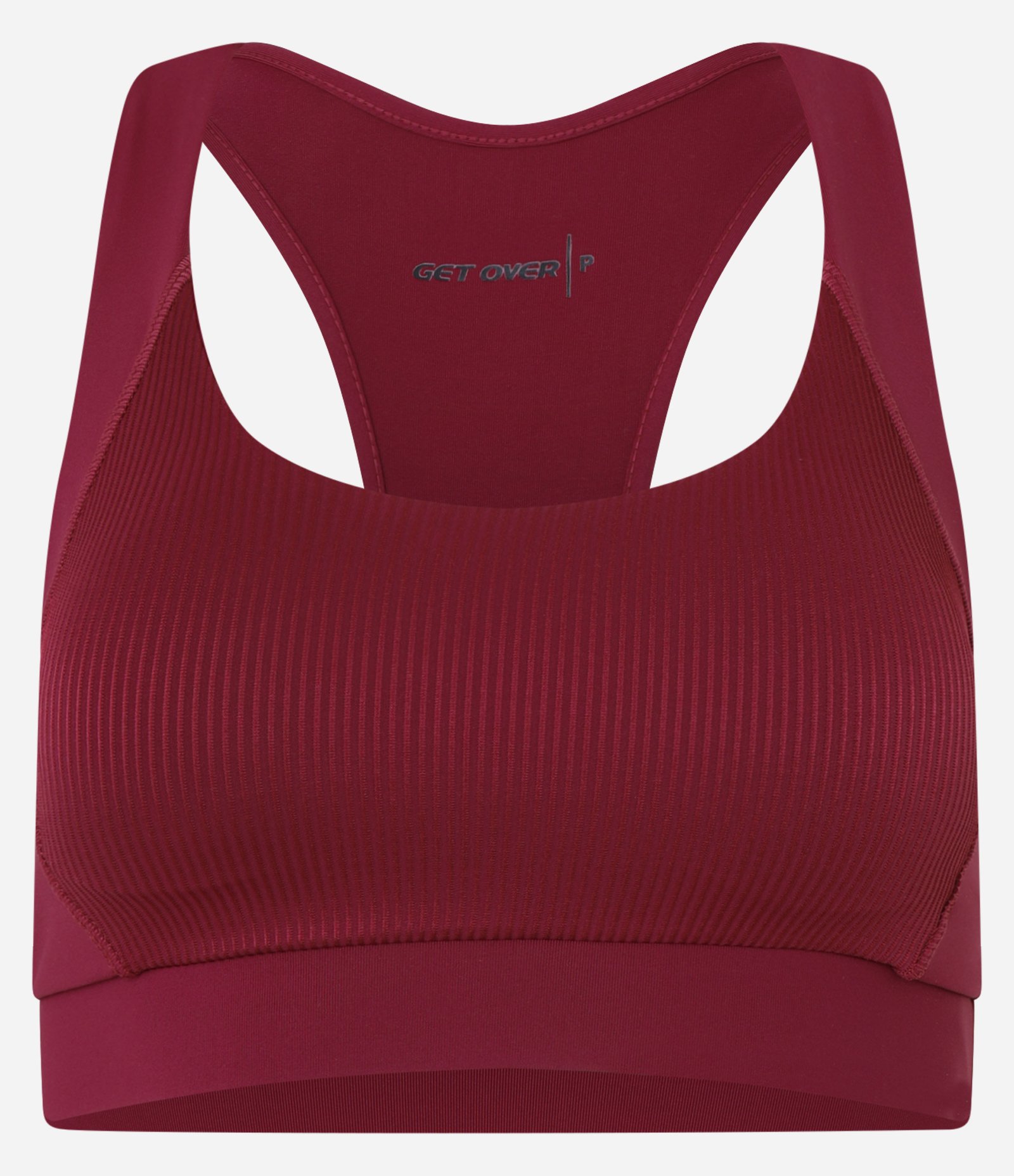 Top Nadador Esportivo com Bojo Canelado Vermelho 5