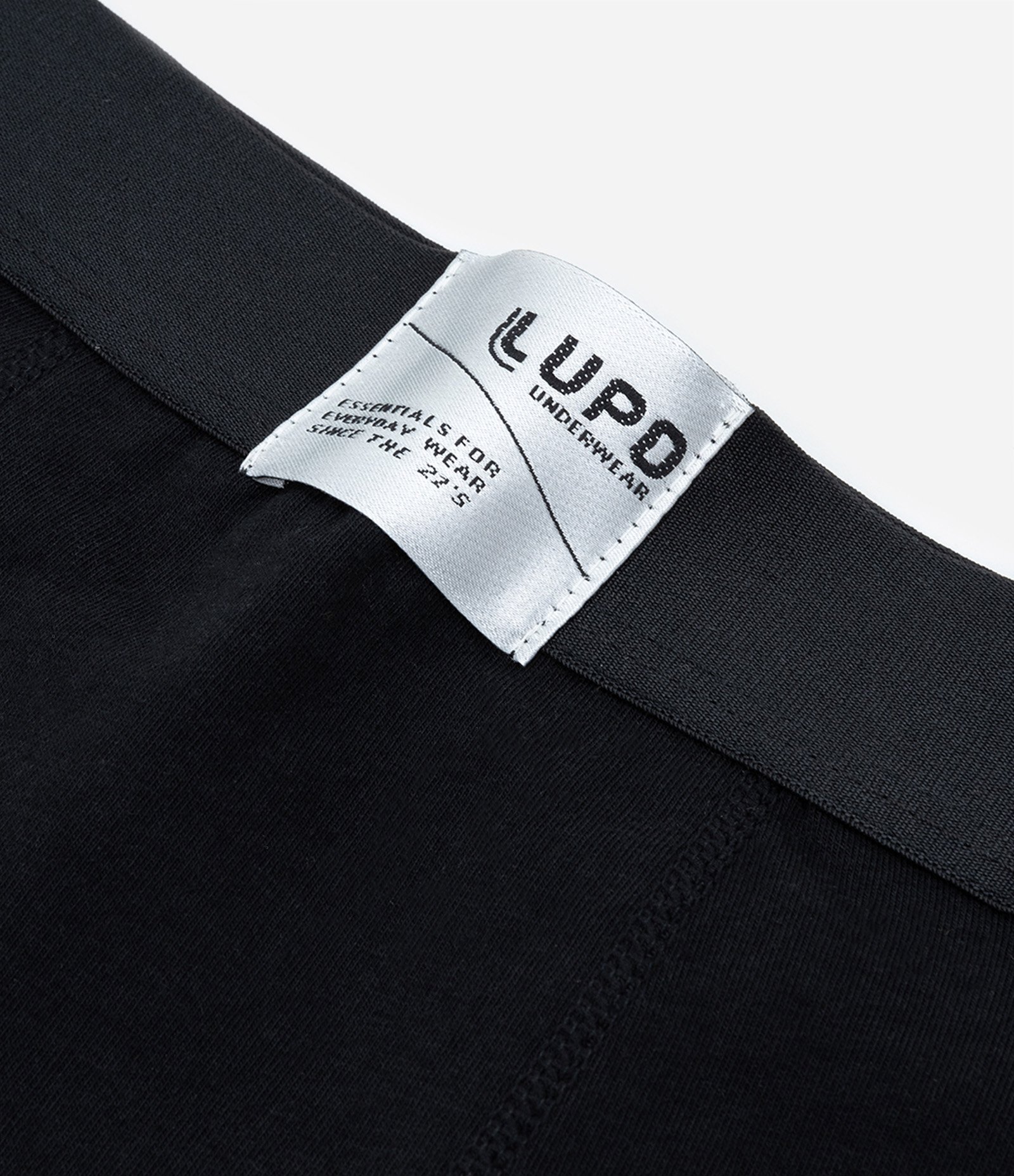 Cueca Boxer em Algodão com Detalhe Lupo Preto 2