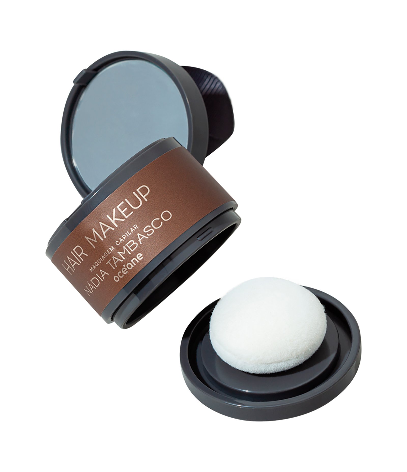 Maquiagem Capilar Castanho Hair Makeup Nadia Tambasco Océane 4g 3