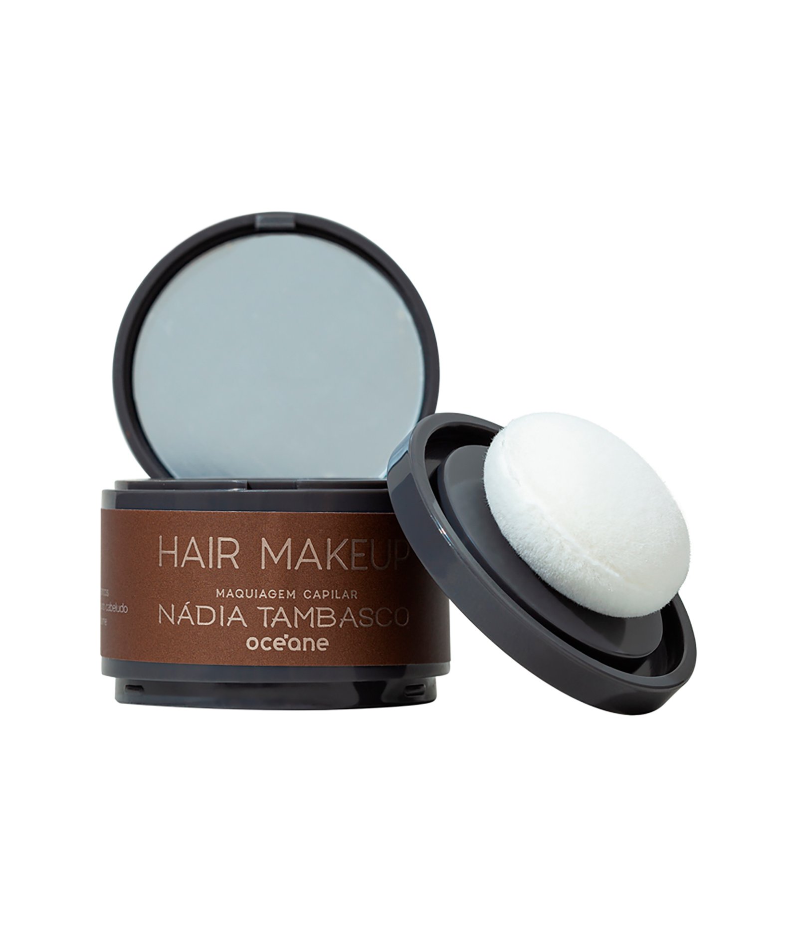 Maquiagem Capilar Castanho Hair Makeup Nadia Tambasco Océane 4g 4